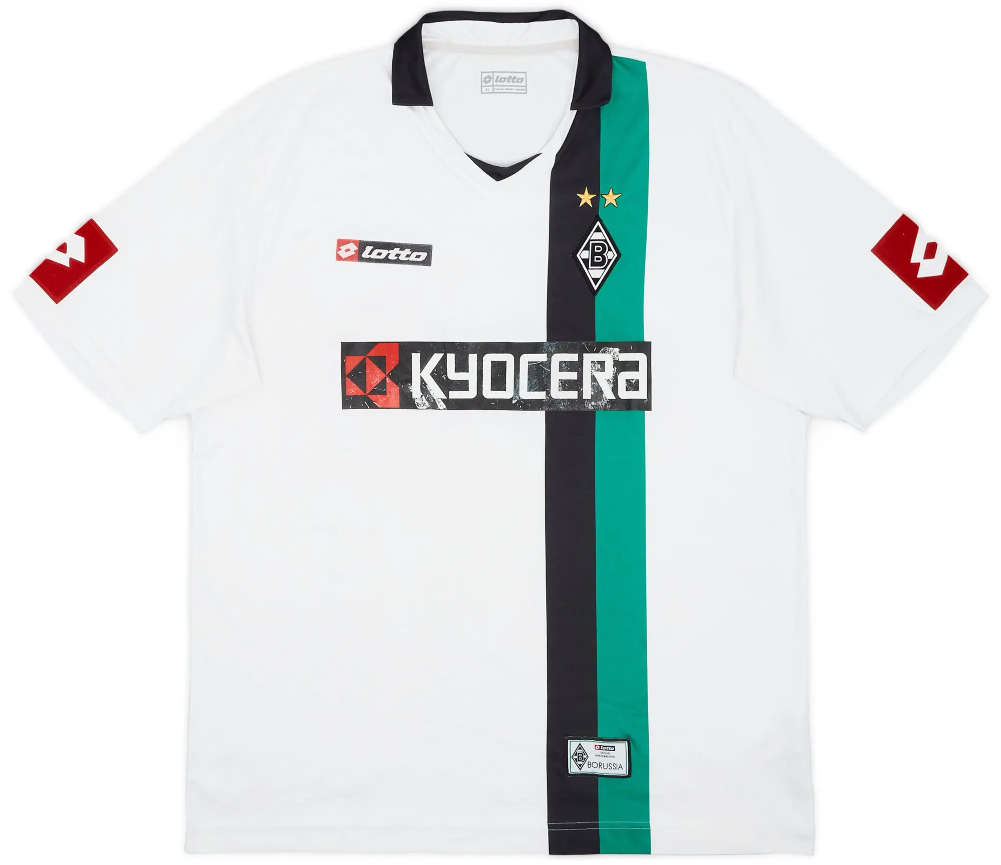 Lotto 2008-09 Borussia Monchengladbach Home Shirt - 5/10 - (XL)