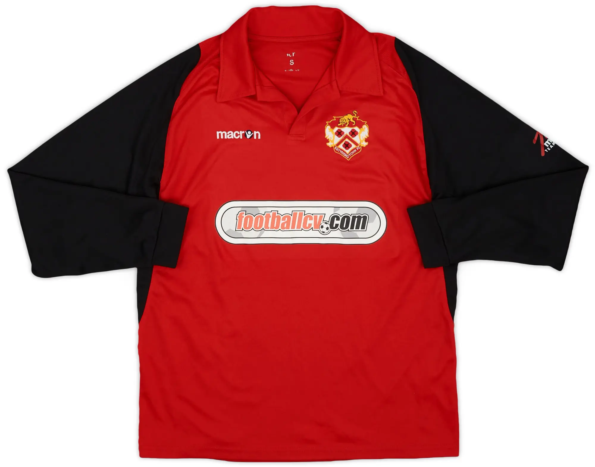 Macron 2011-12 Kettering Town Home L/S Shirt - 7/10 - (S)