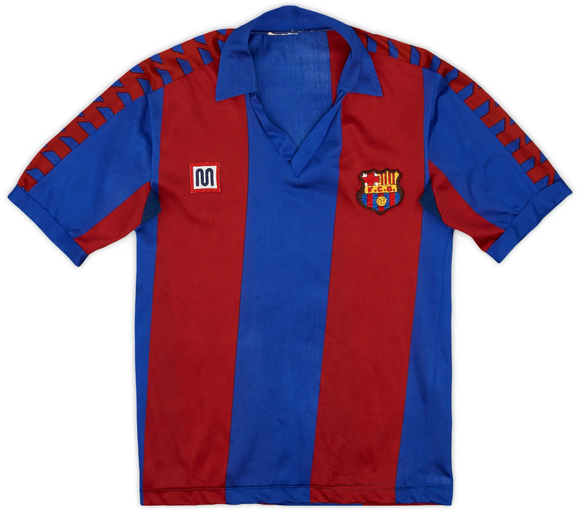 Meyba 1984-89 Barcelona Home Shirt - 6/10 - (S)