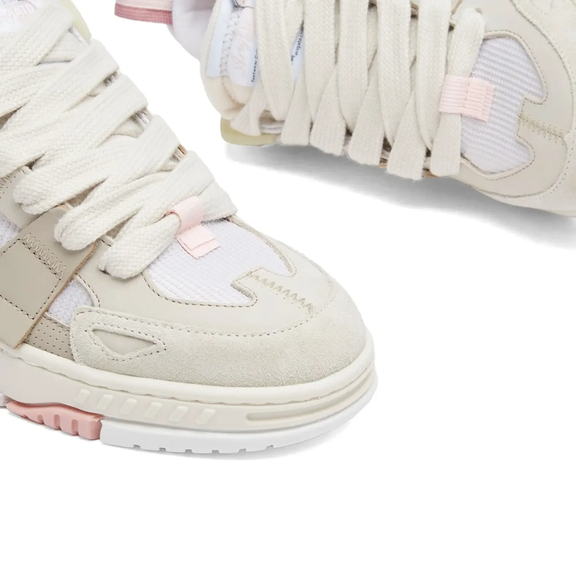 Axel Arigato Women's Area Patchwork Sneaker Dk Beige/Lt Pink