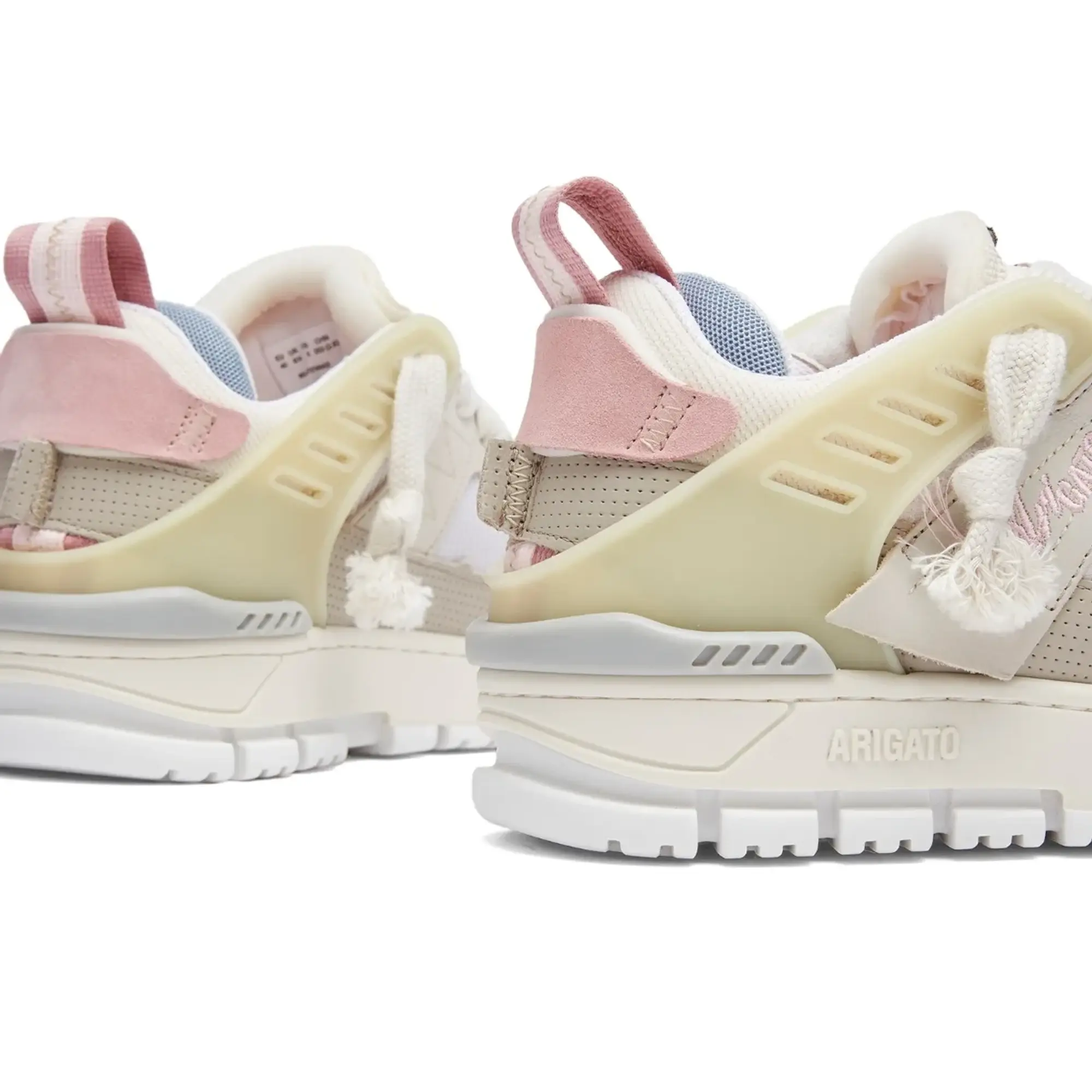 Axel Arigato Women's Area Patchwork Sneaker Dk Beige/Lt Pink