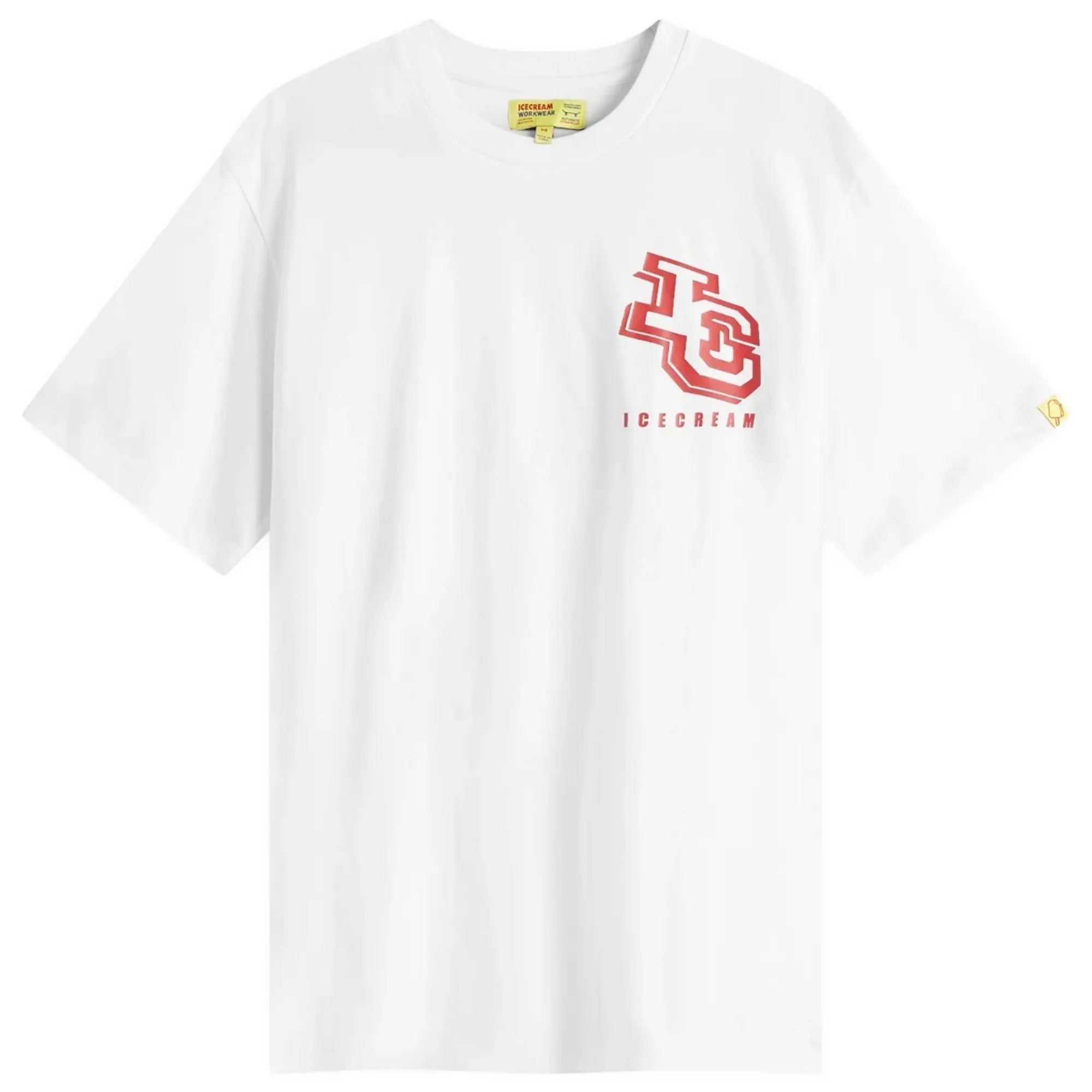 ICECREAM Men's Workwear T-Shirt White
