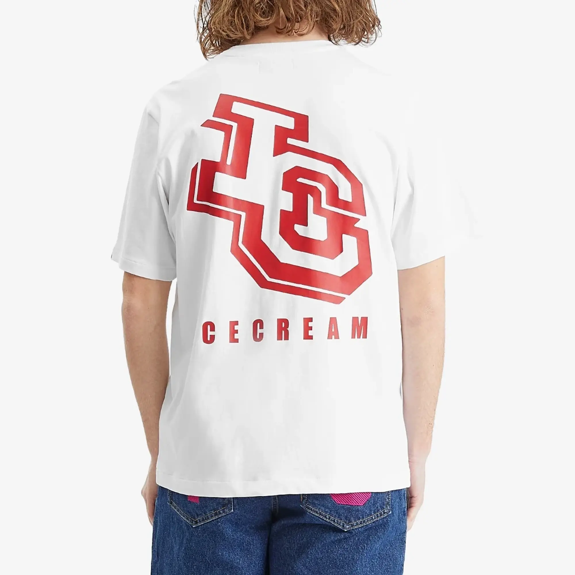 ICECREAM Men's Workwear T-Shirt White
