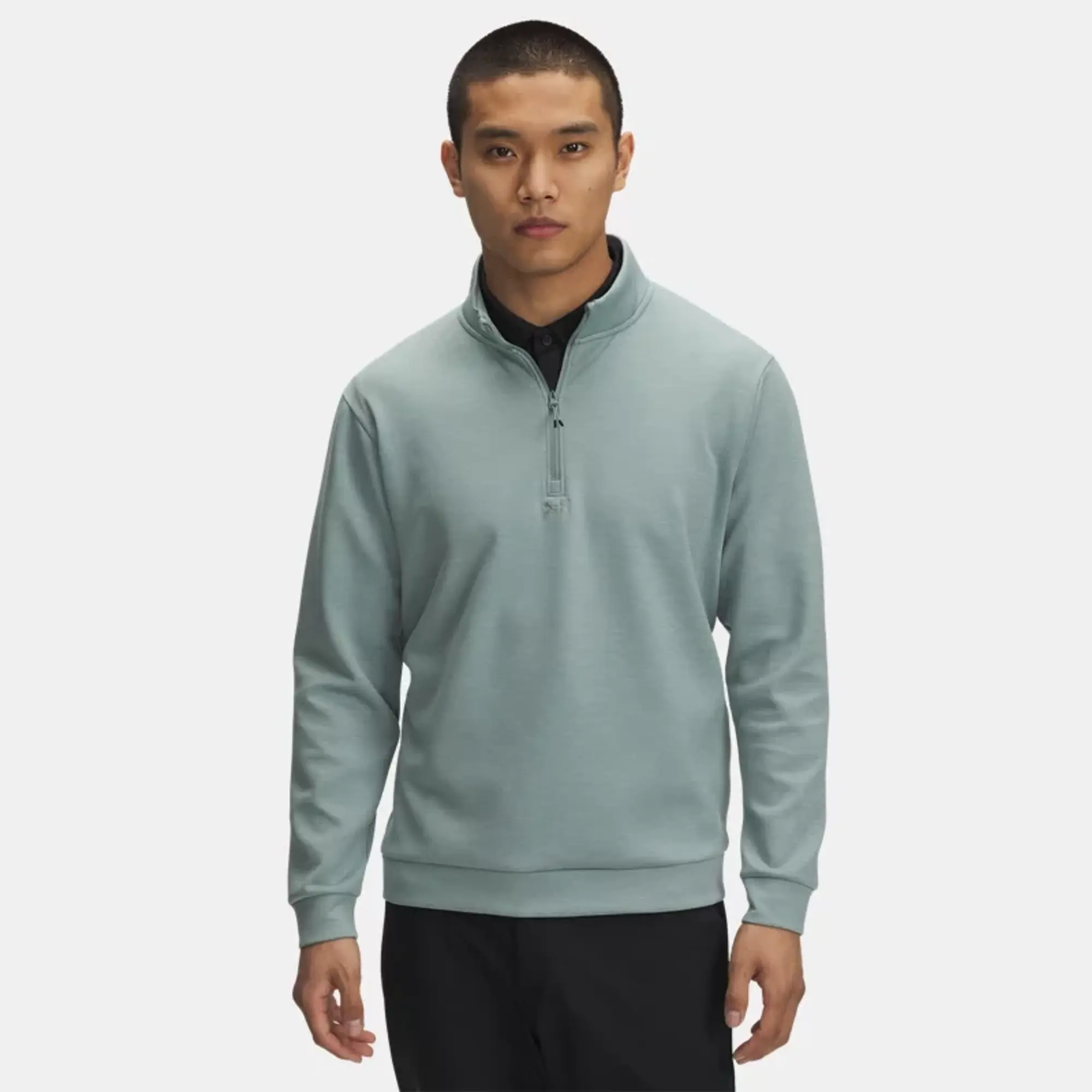 Men's  Under Armour  Drive Midlayer Pullover Silica Green / Hydro Green / Silica Green 3XL