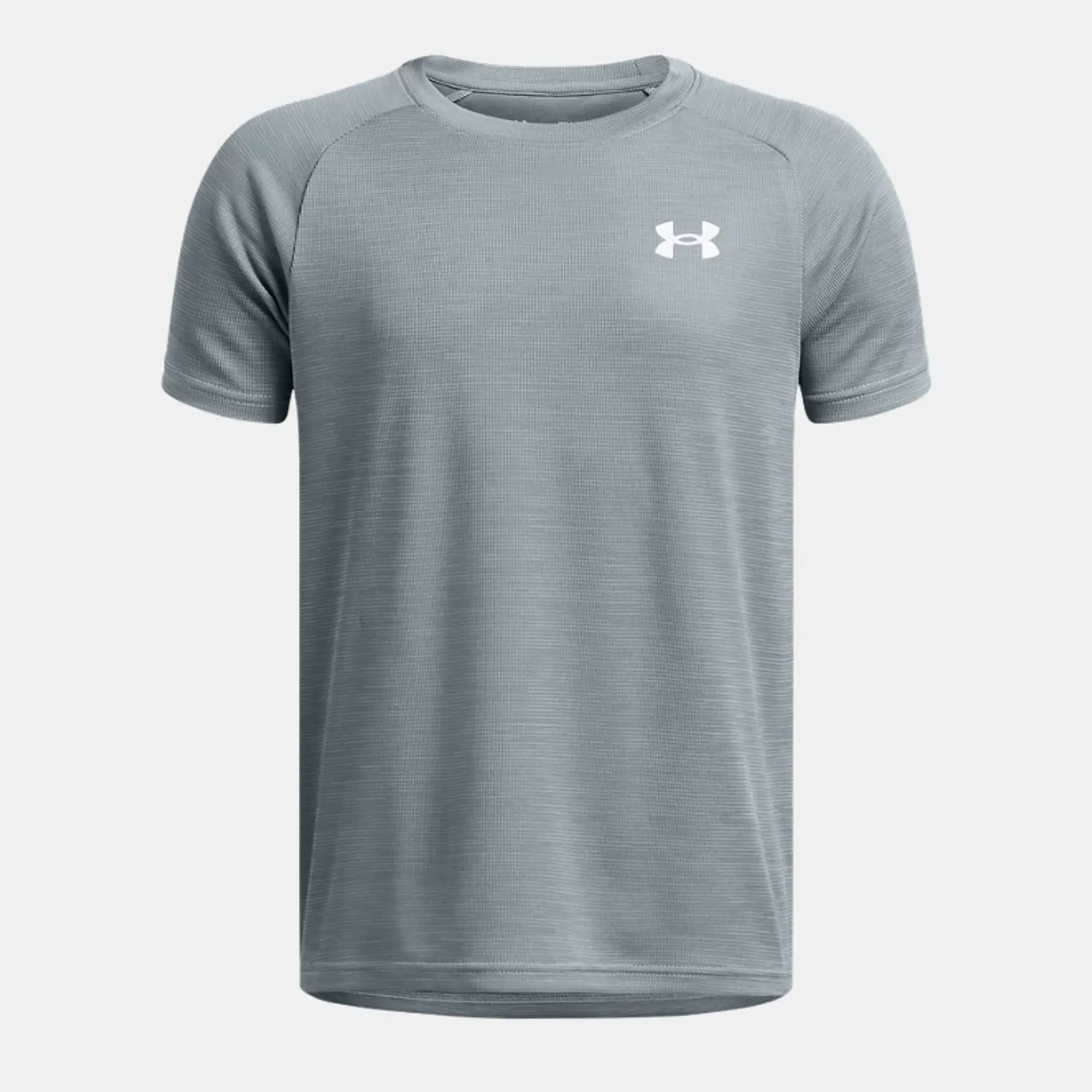 Boys'  Under Armour  Tech™ Textured Short Sleeve Harbor Blue / White YXL (63 - 67 in)