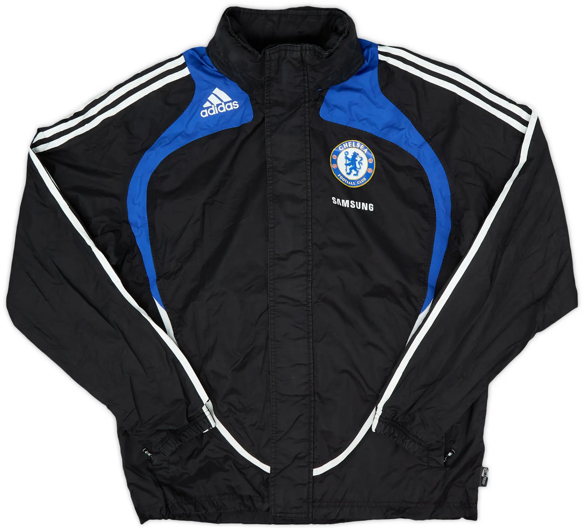 2008-09 Chelsea adidas Hooded Rain Jacket - 9/10 - (S)