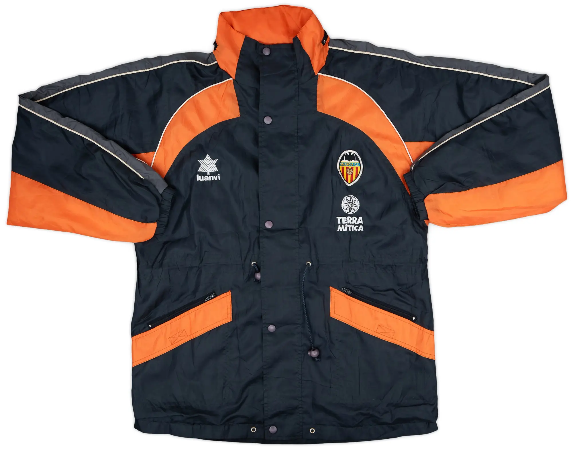 Jacket/Coat 1998-99 Valencia Luanvi Hooded Rain Jacket - 7/10 - (L)