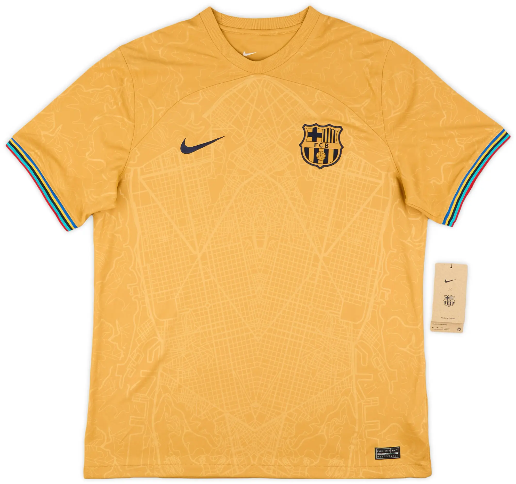 Nike 2022-23 Barcelona Away Shirt (L)