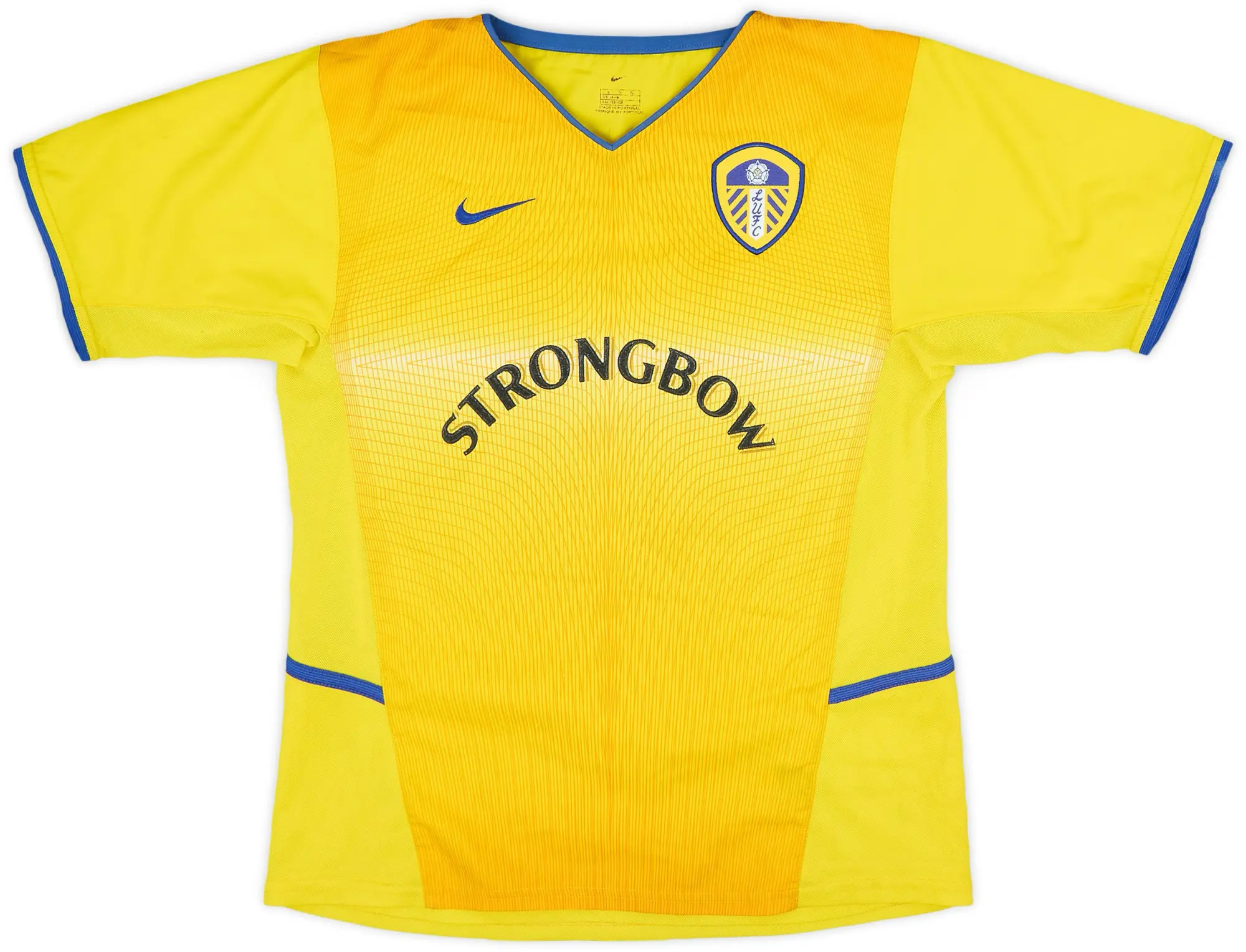 Nike Leeds United Boys SS Away Shirt 2002/03