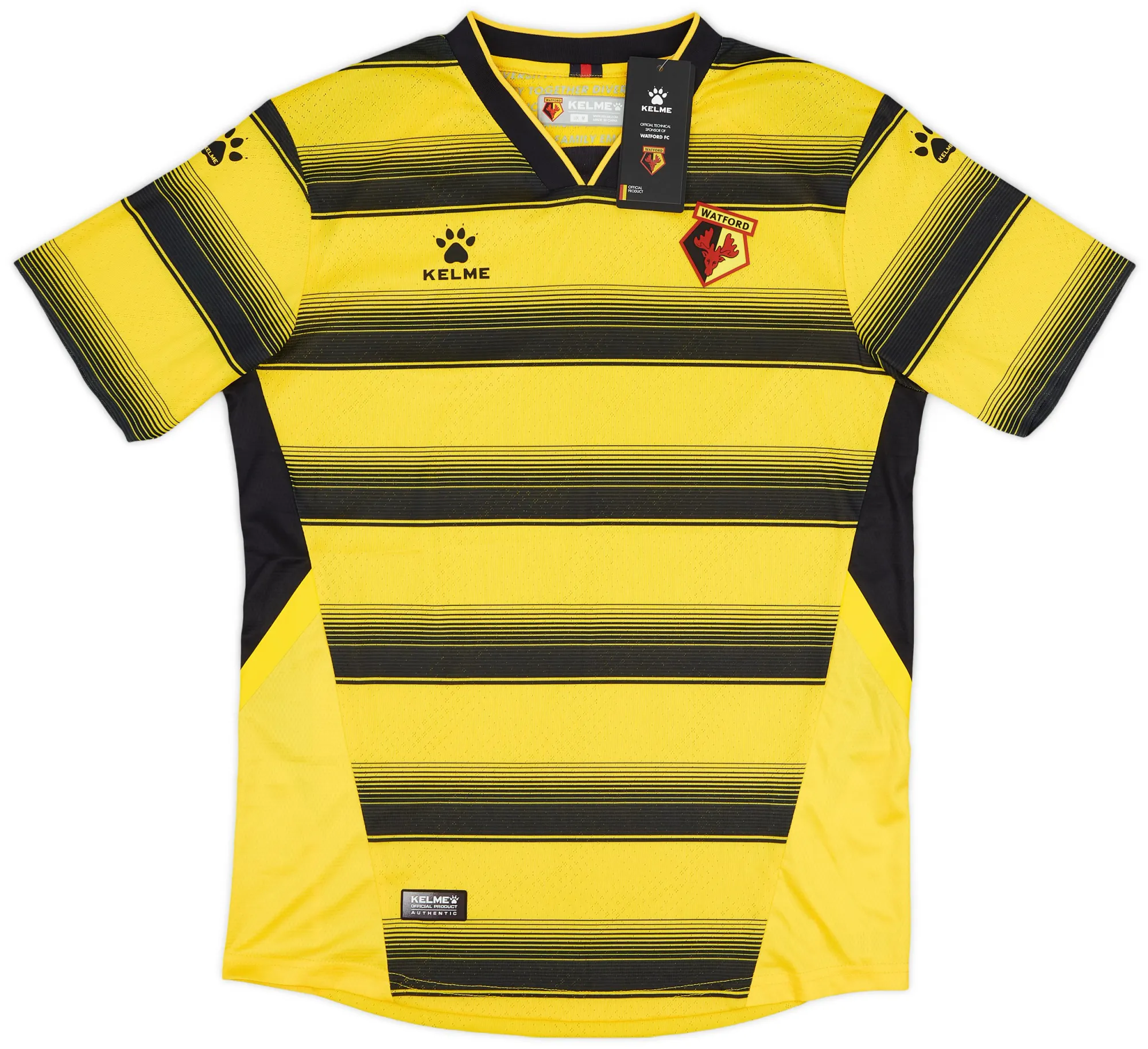 Football Shirts Kits Fts Watford 2021 Football Jersey Kelme