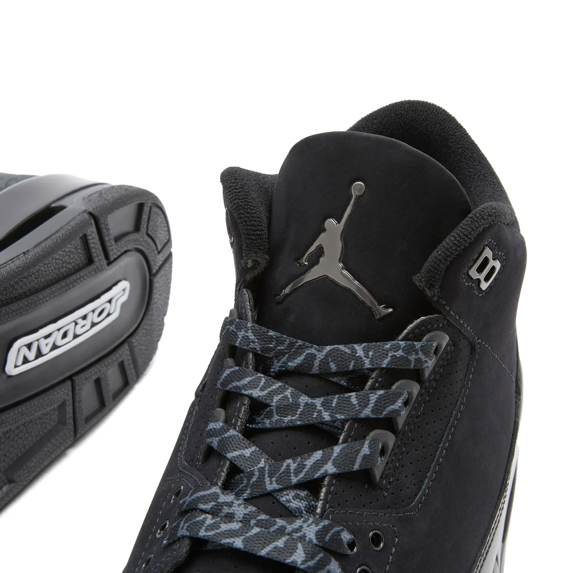 Nike Jordan Air Jordan 3 Retro Sneaker Black/Charcole/White