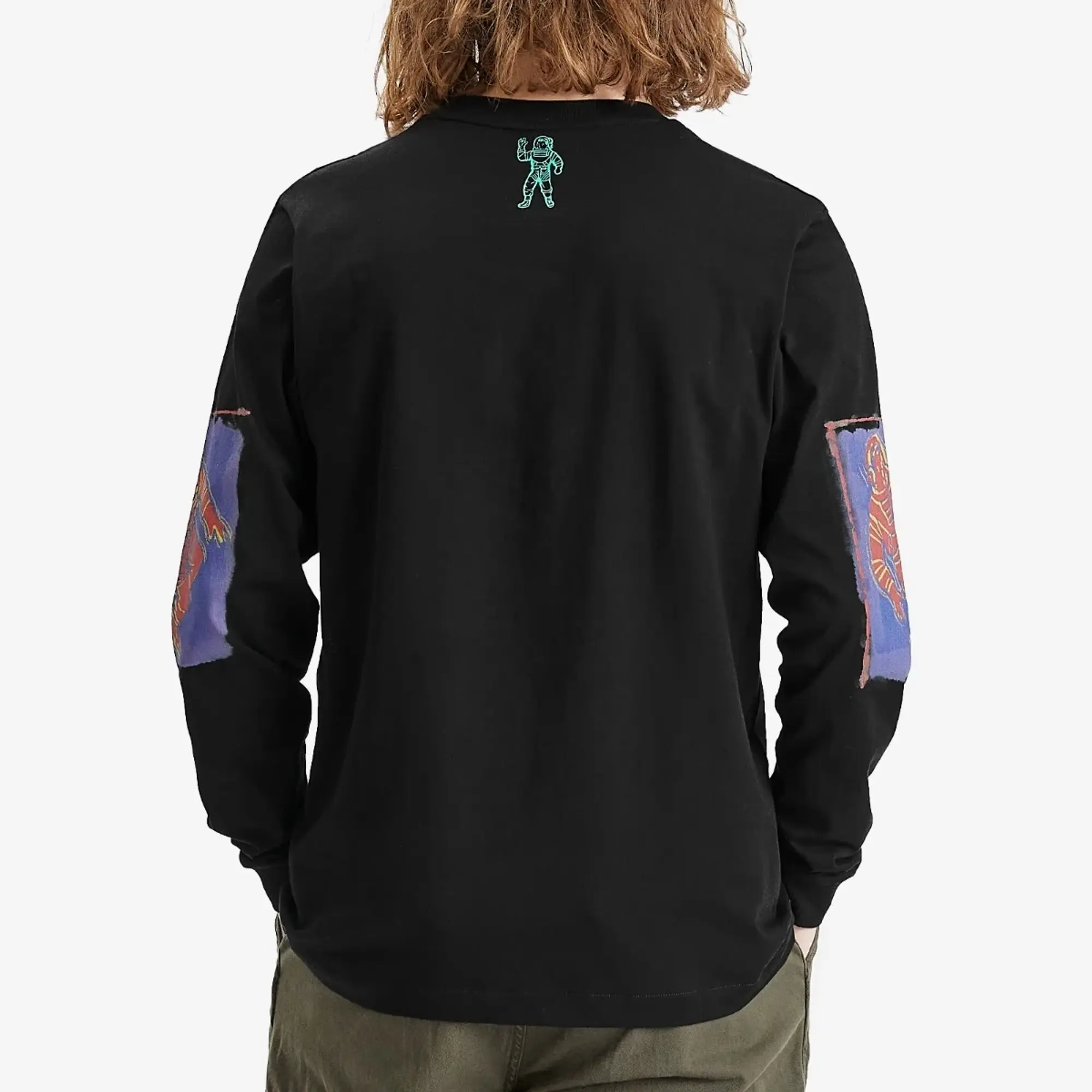 Billionaire Boys Club Men's Astro Portrait Long Sleeve T-Shirt Black