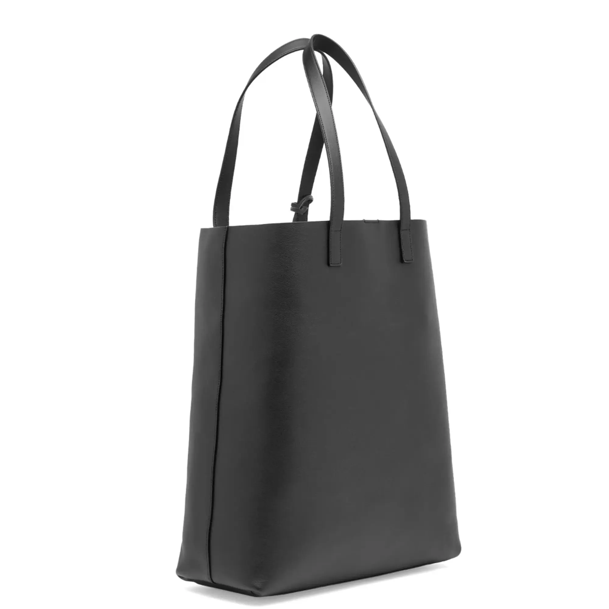 Saint Laurent Men's Leather Tote Bag Nero