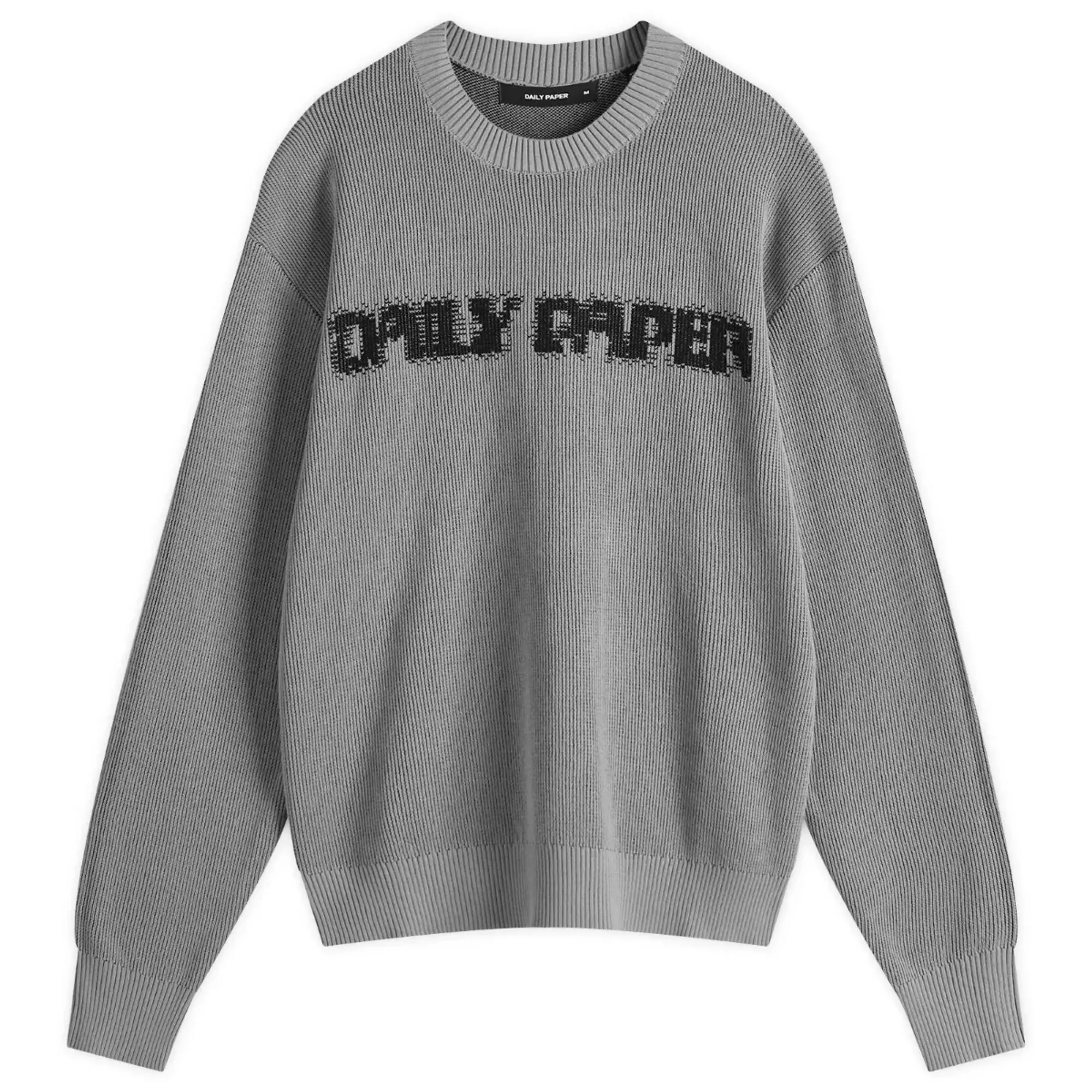 Daily Paper Men's Logo Knit Sweater Wet Weather