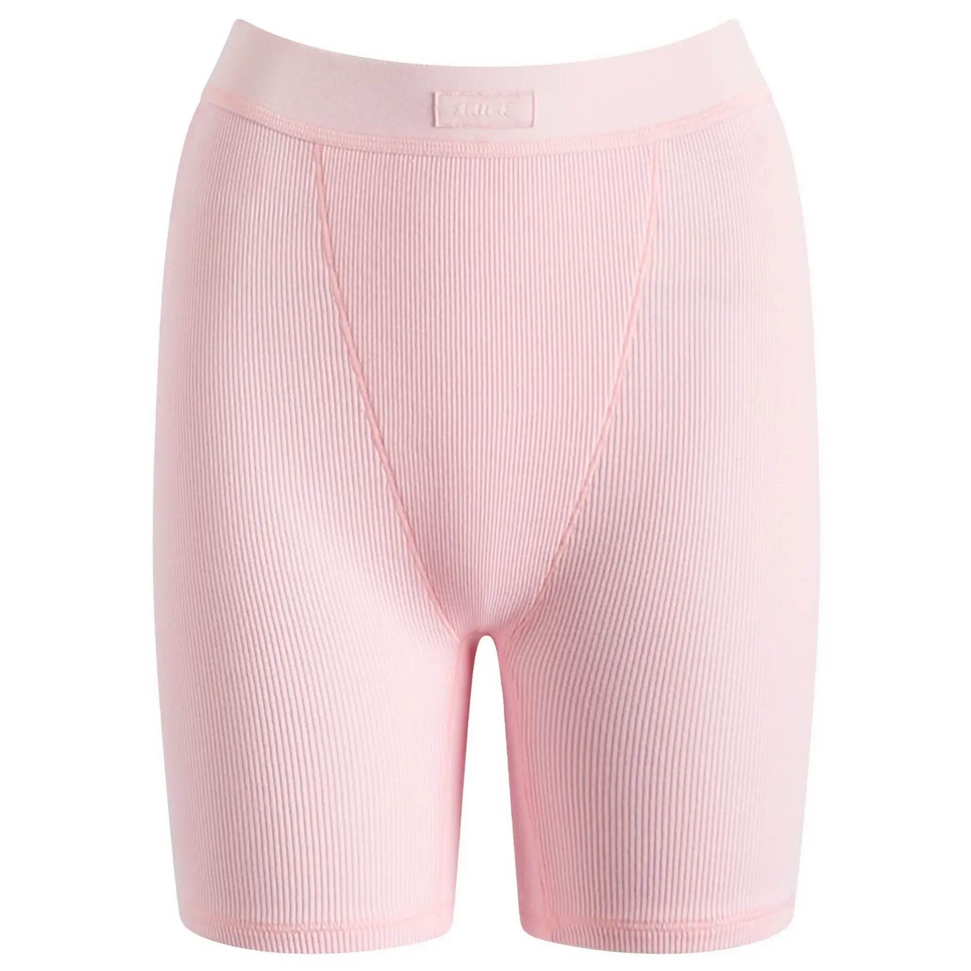 Asics SKIMS Women's Cotton Rib Boxer Cherry Blossom