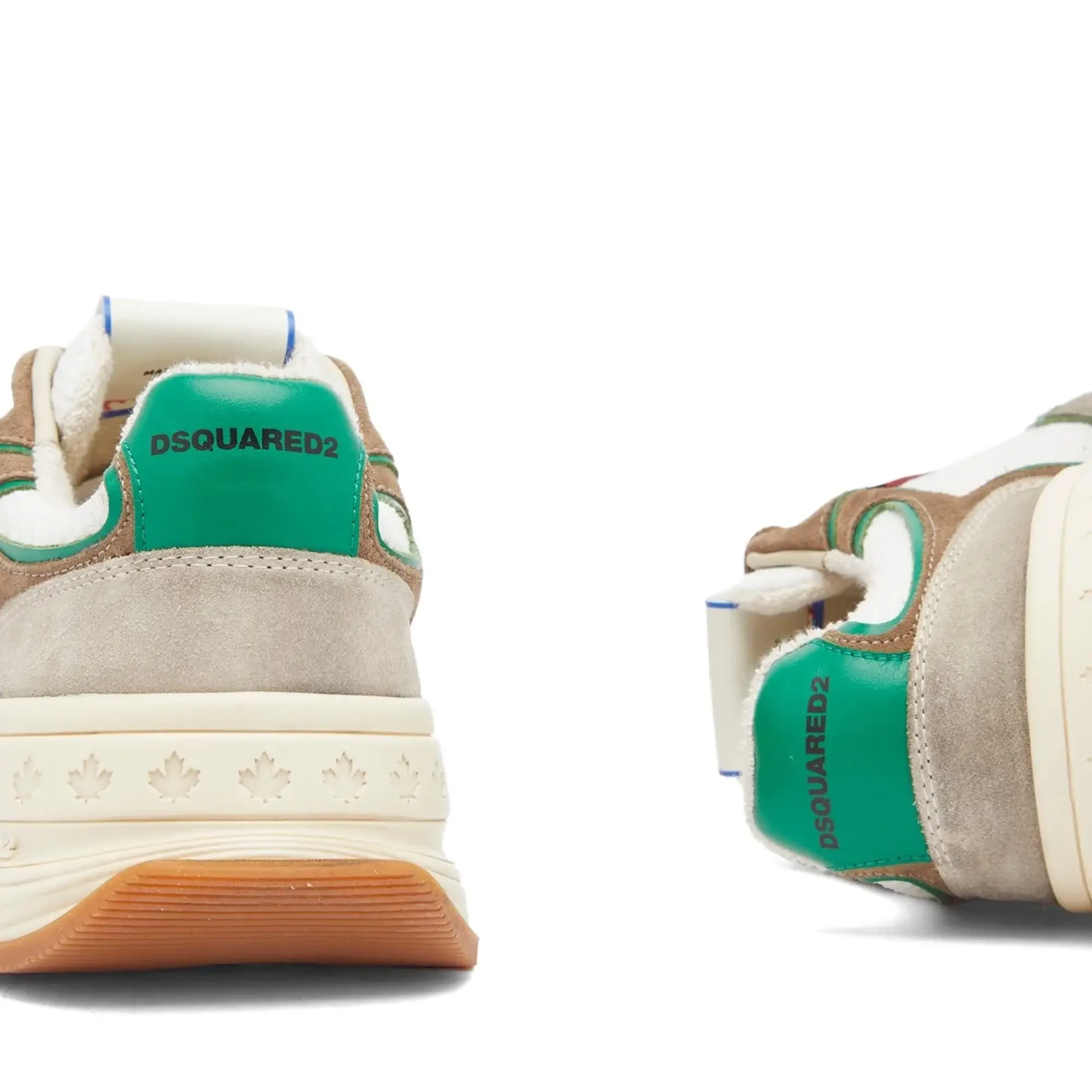Dsquared2 Men's Sprinter Sneaker Sand/Green