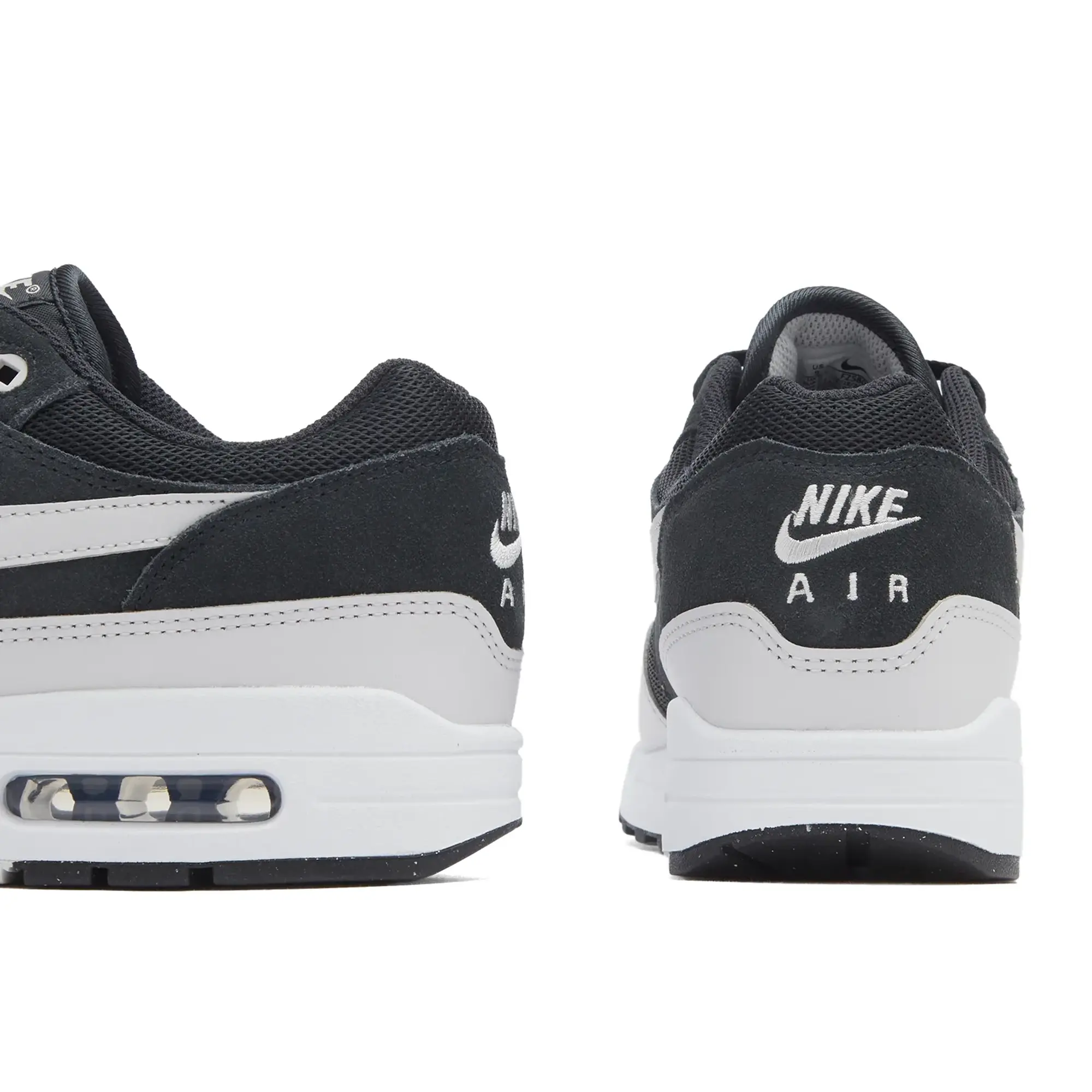 Nike Men's Air Max 1 Ess Sneaker Off Noir/Grey/Black