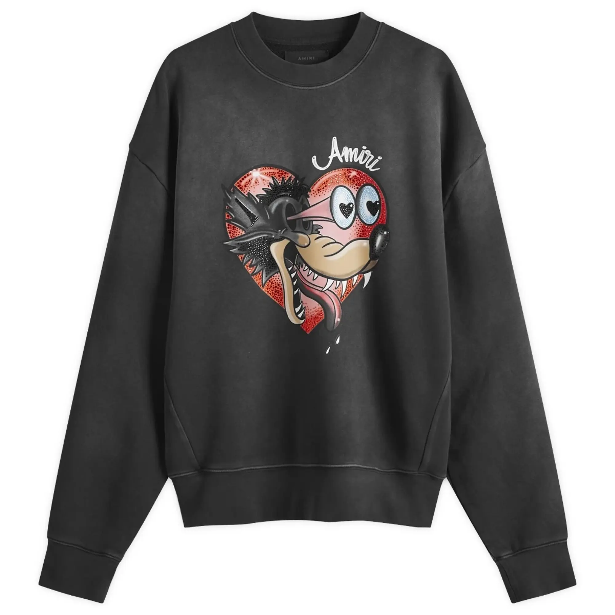 AMIRI Men's Hopless Romantic Sweatshirt Black