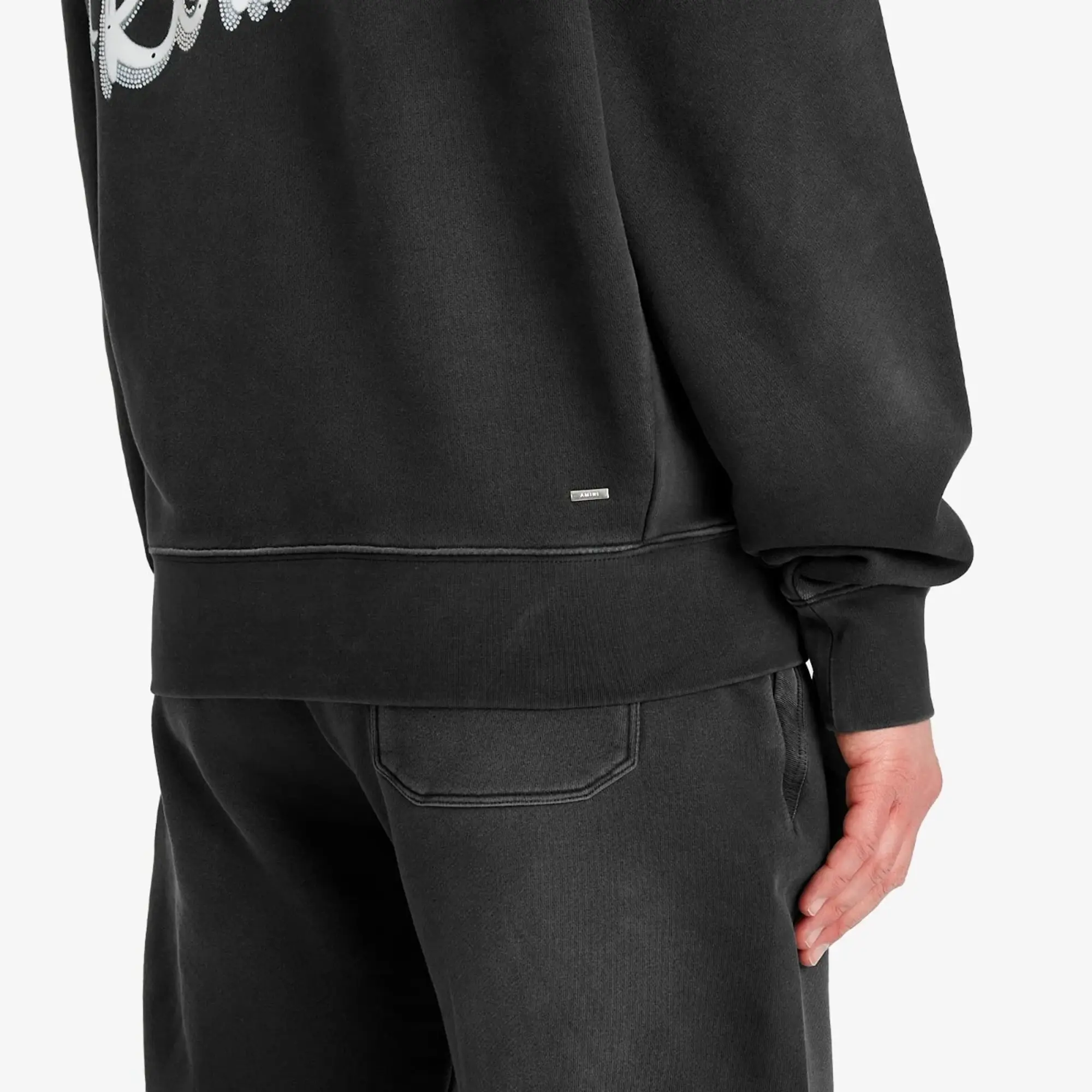 AMIRI Men's Hopless Romantic Sweatshirt Black