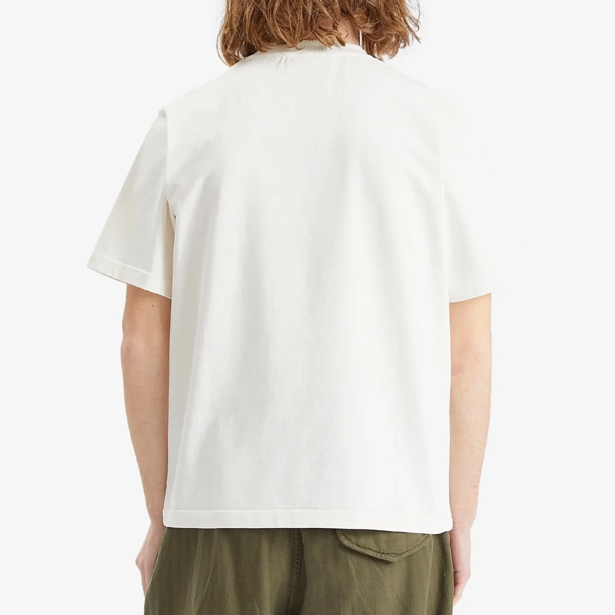 Bram's Fruit Men's Mum's Script Logo T-Shirt White