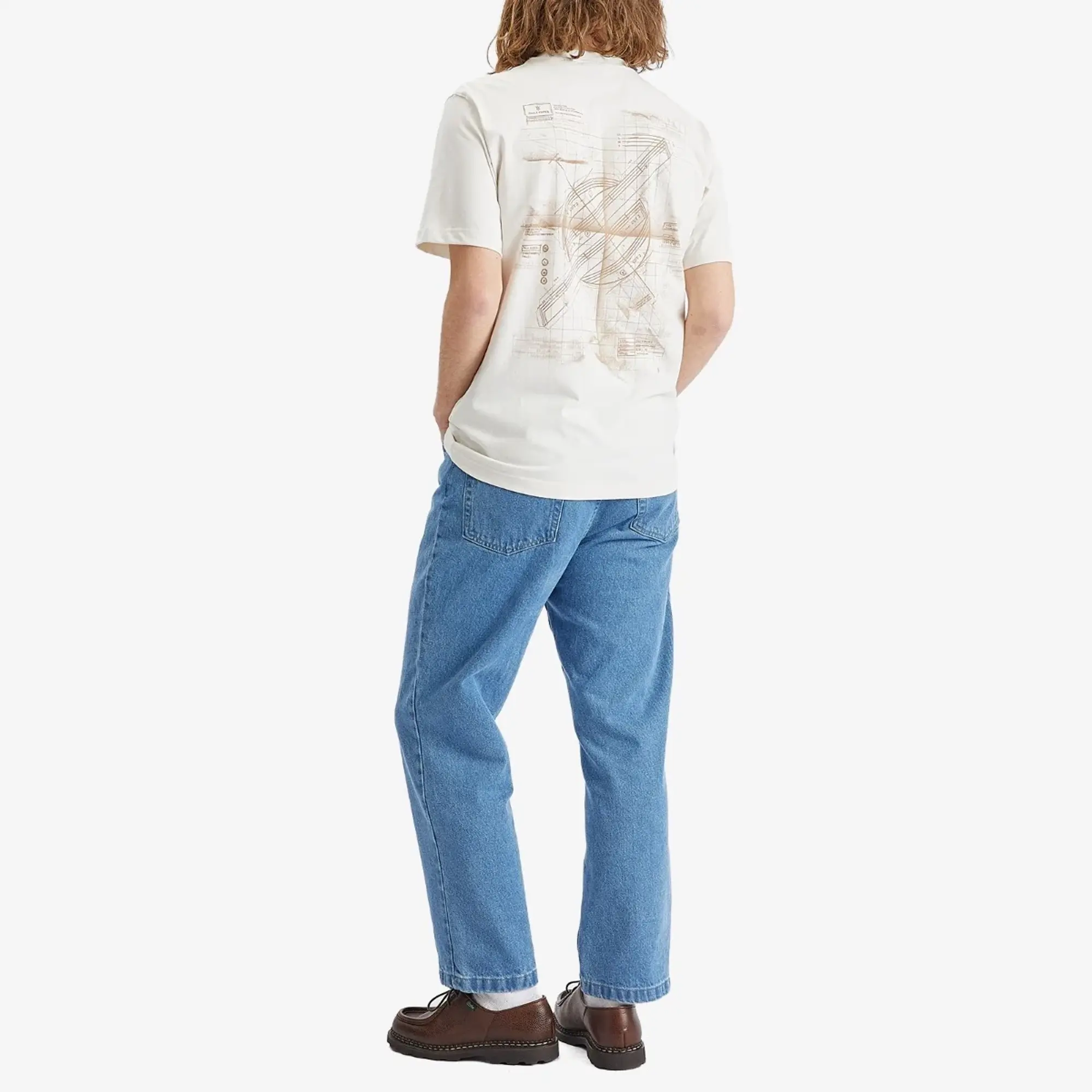 Daily Paper Men's Craft T-Shirt Gardenia