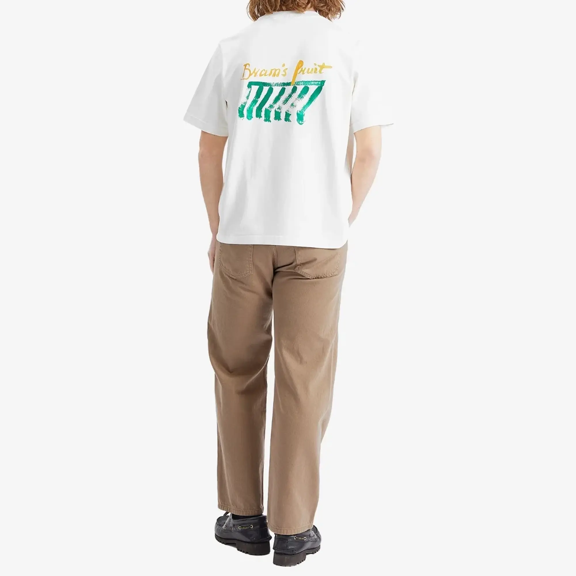 Bram's Fruit Men's Canopy Acrylic T-Shirt White