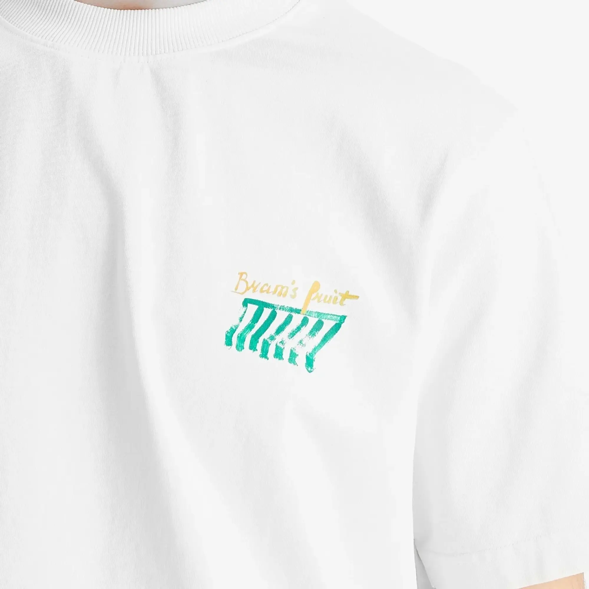 Bram's Fruit Men's Canopy Acrylic T-Shirt White