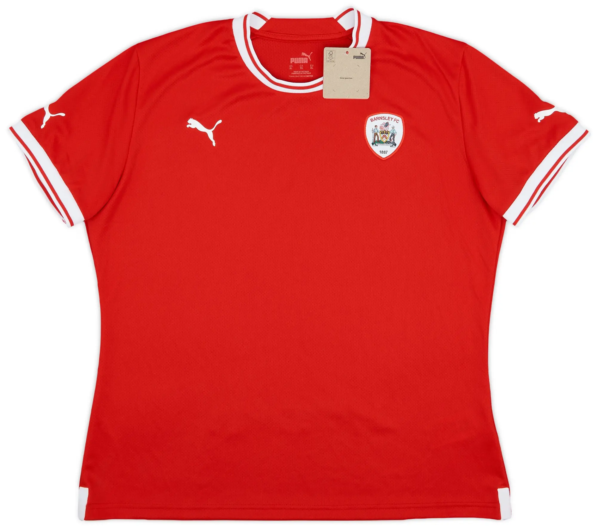 Puma 2022-23 Barnsley Home Shirt (Women's XL)