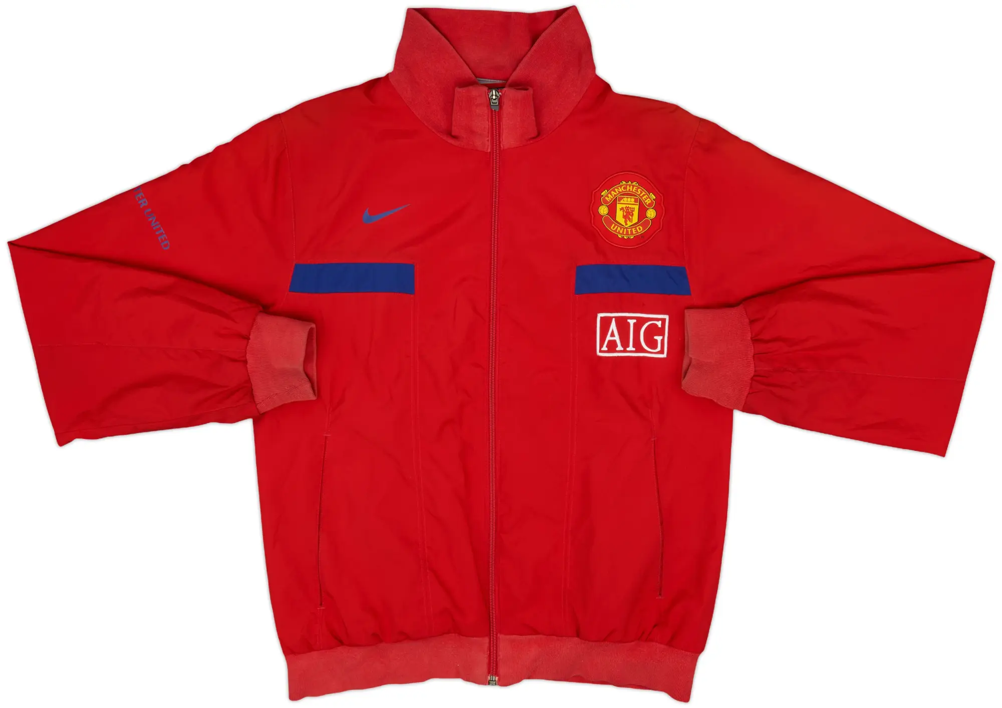 2009-10 Manchester United Nike Track Jacket - 8/10 - (S)