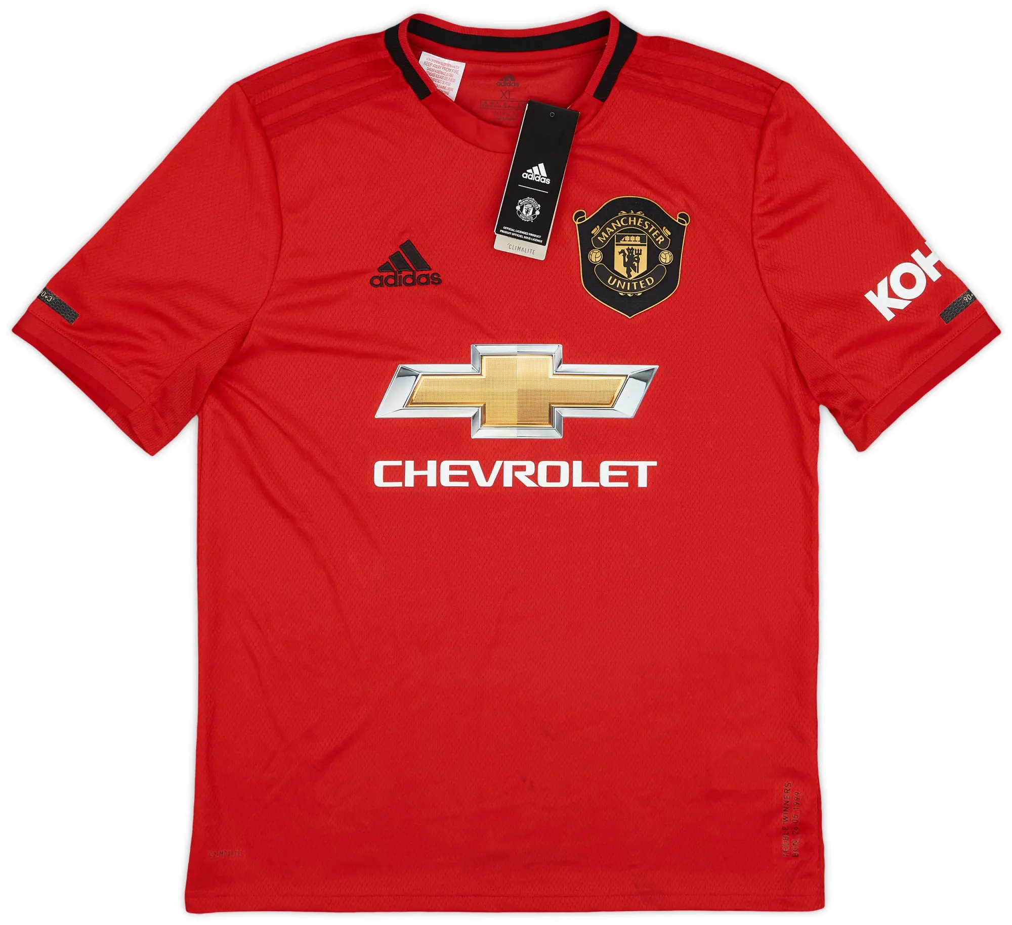 adidas 2019-20 Manchester United Home Shirt (XL.Boys)