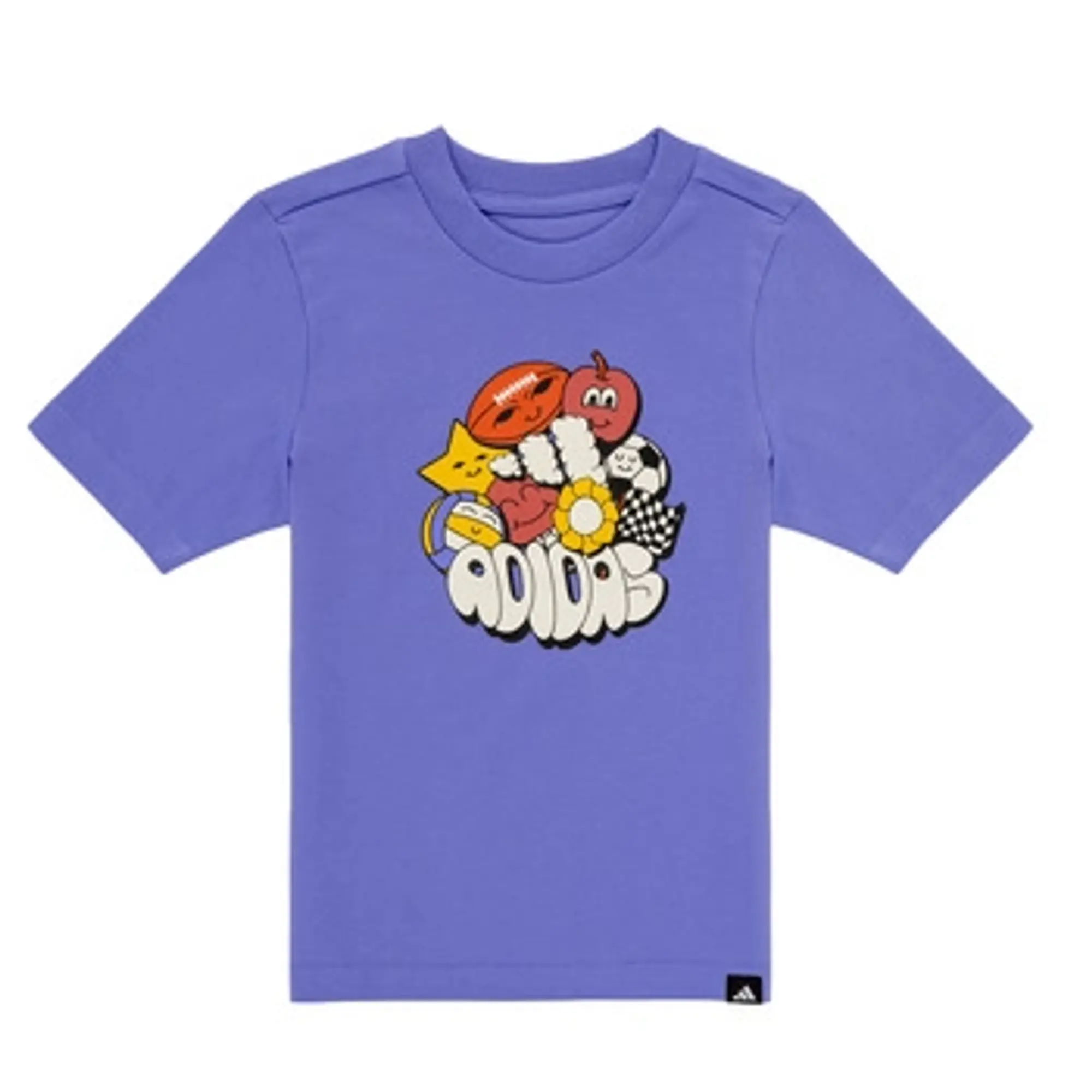 adidas  -  boys's Children's T shirt in Blue