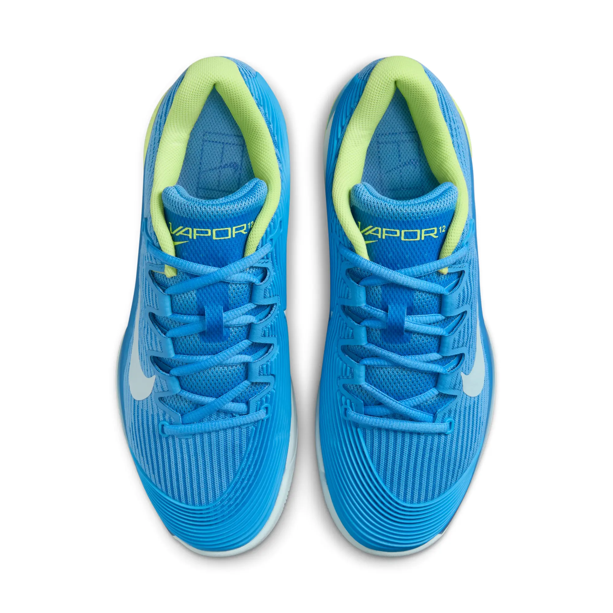 Nike Vapor 12 Women's Hard Court Tennis Shoes - Blue