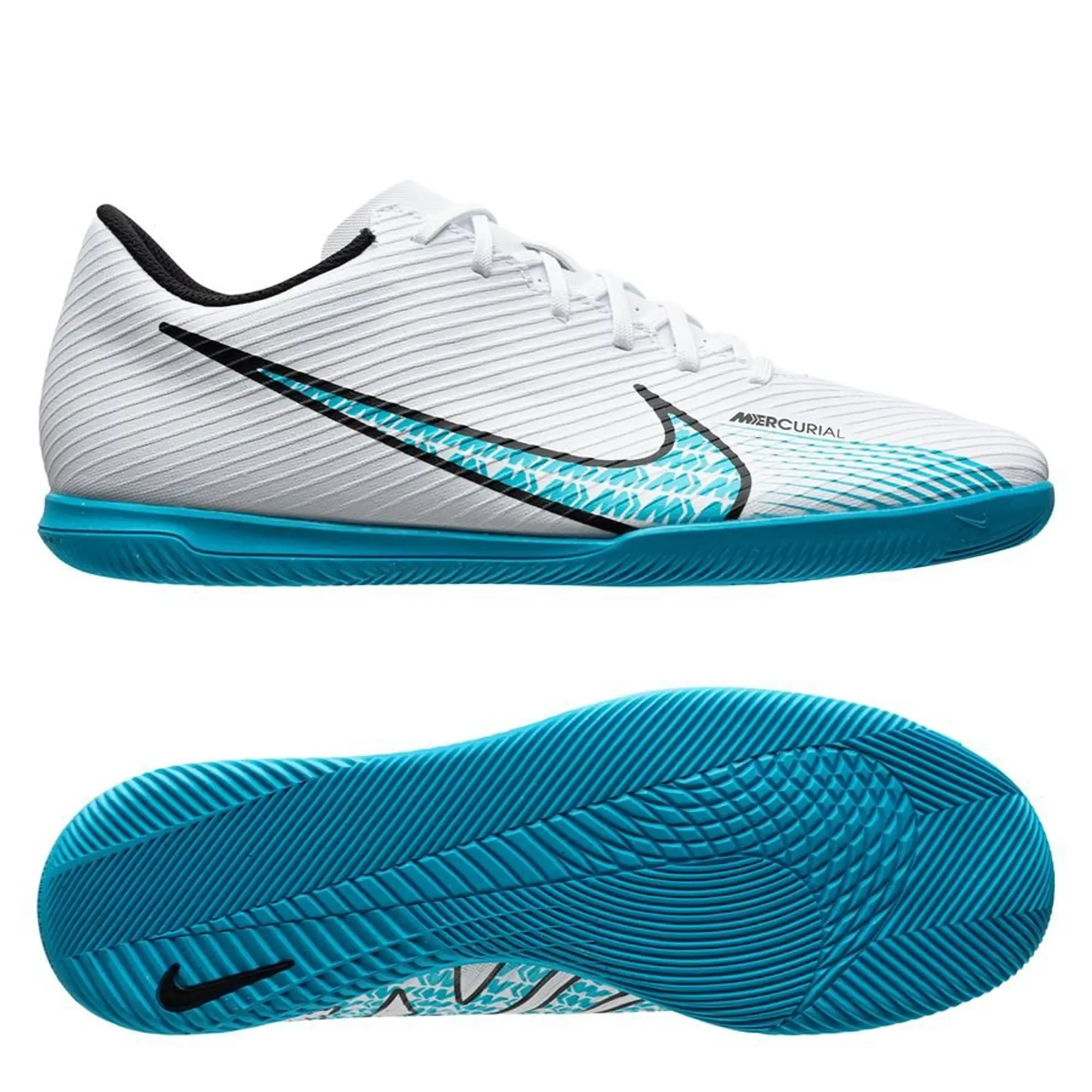 Nike Mercurial Vapor 15 Club Ic Blast - White/Baltic Blue/Pink Blast - ['White']