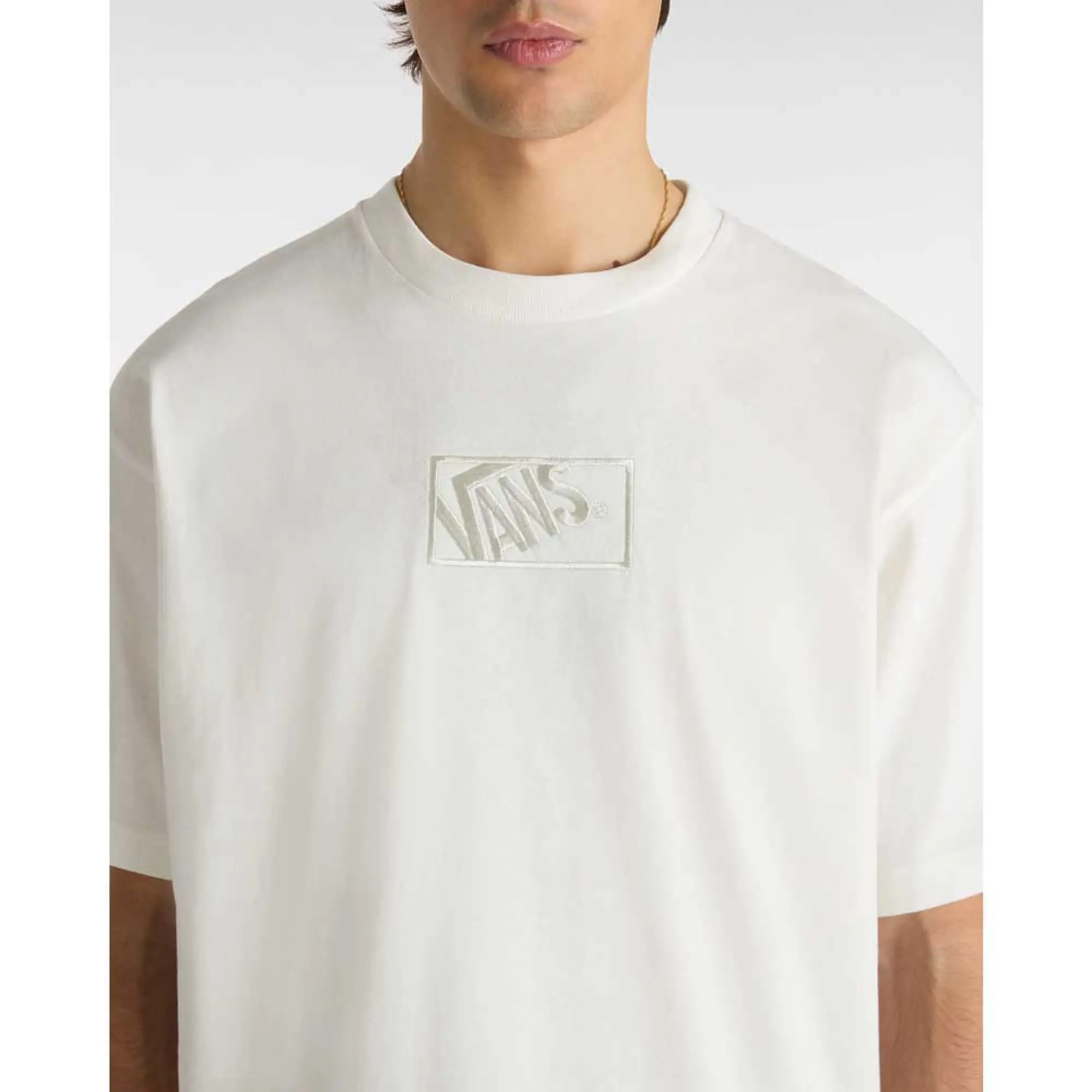 Vans - Blocked Box Loose T-Shirt, Man, White