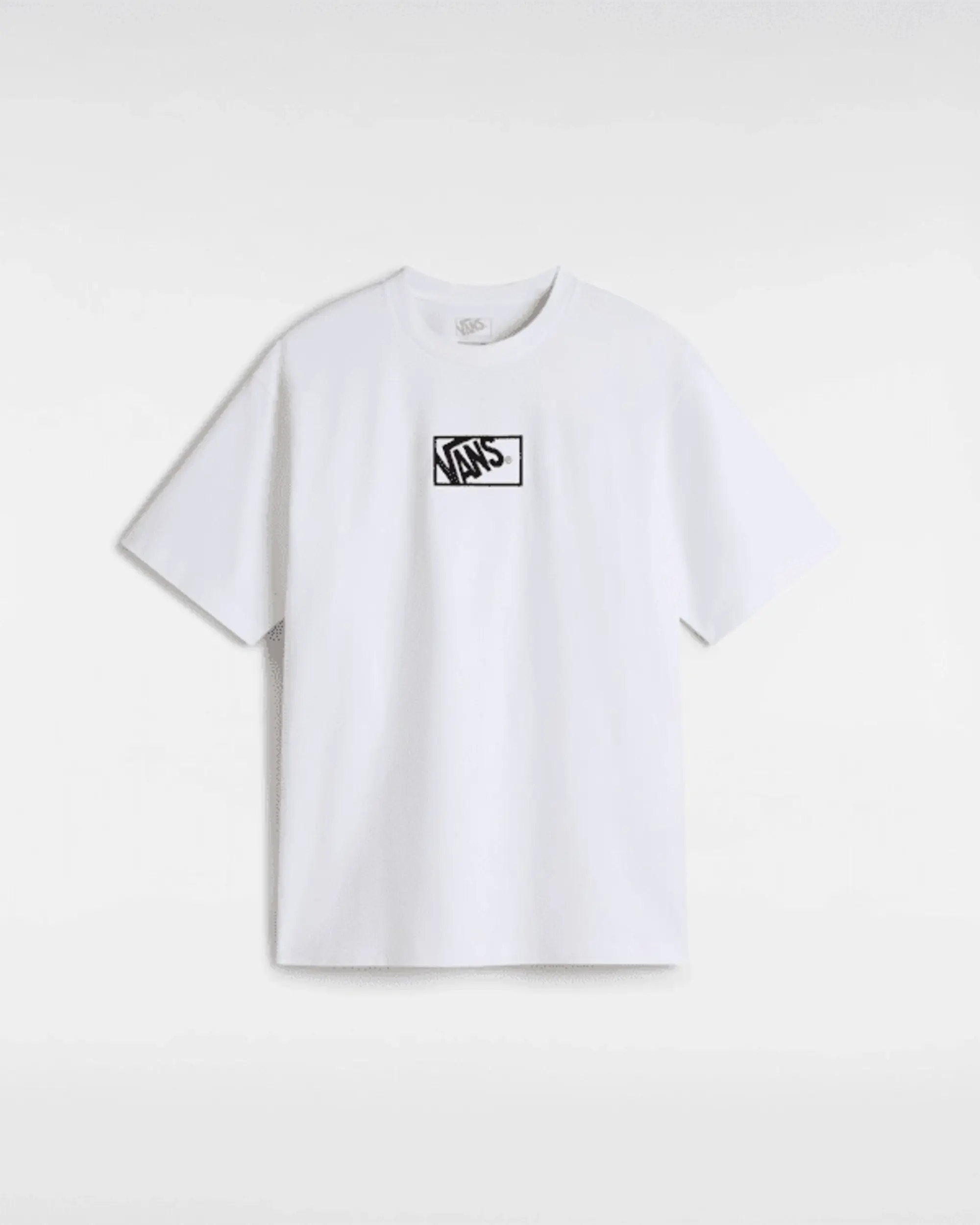 Vans - Blocked Box Loose T-Shirt, Man, White