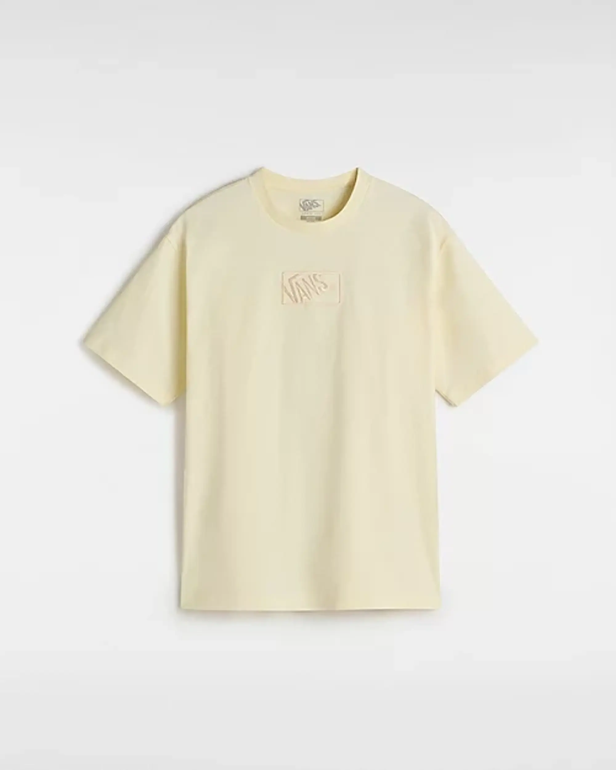 Vans - Blocked Box Loose T-Shirt, Man, Beige