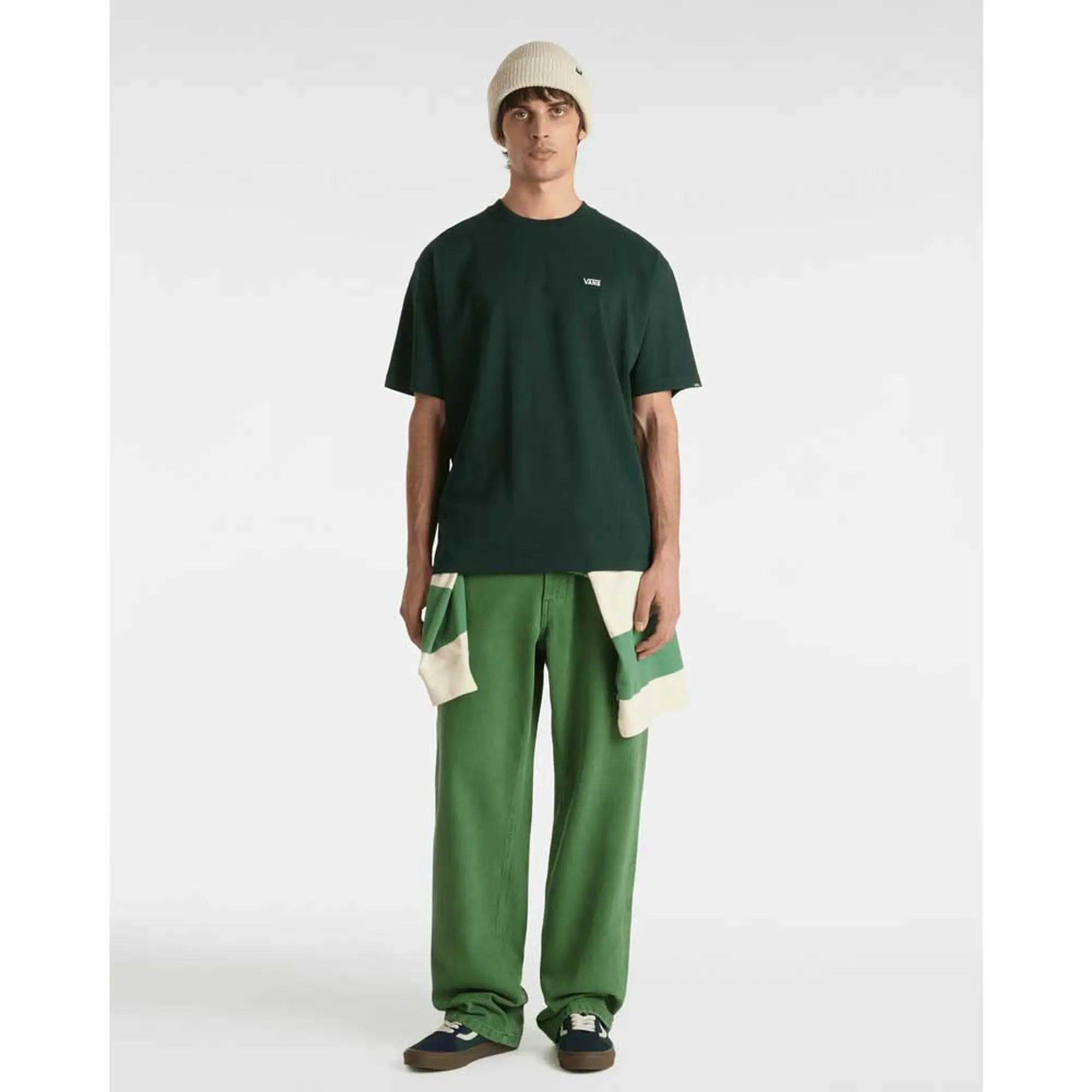 Vans - Left Chest Logo Ii T-Shirt, Man, Green