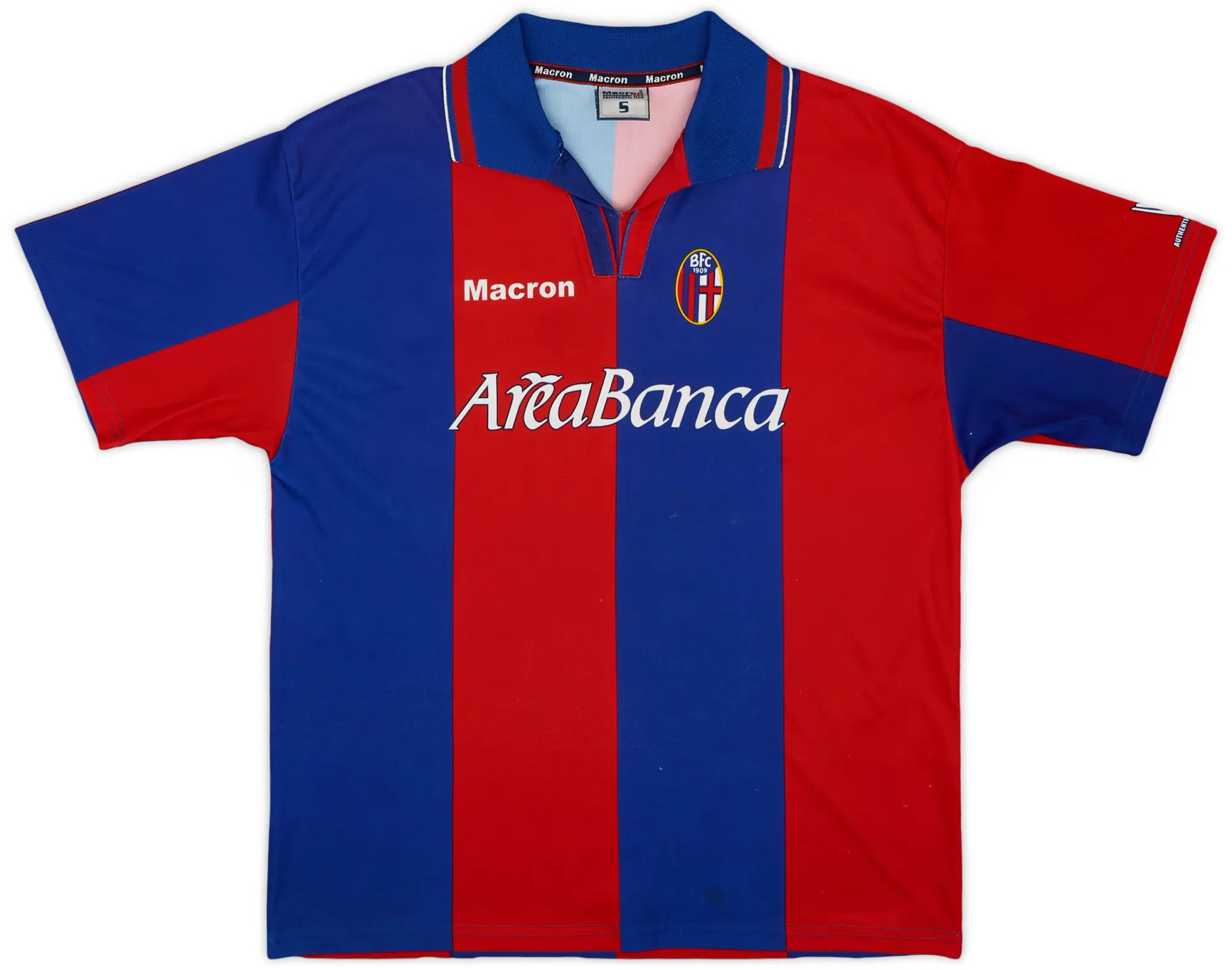 Macron 2001-02 Bologna Home Shirt - 7/10 - (S)