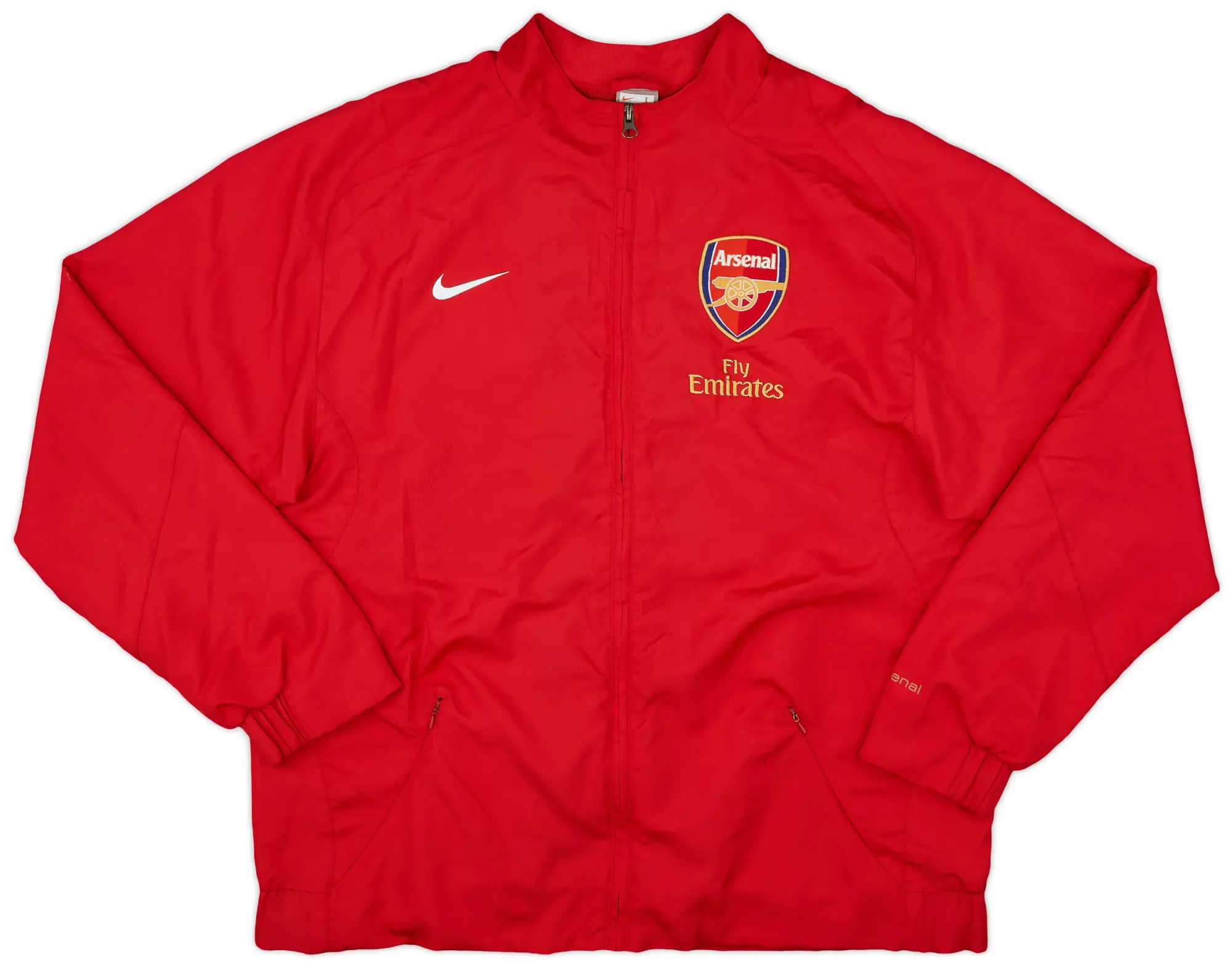 2008-09 Arsenal Nike Track Jacket - 7/10 - (L)