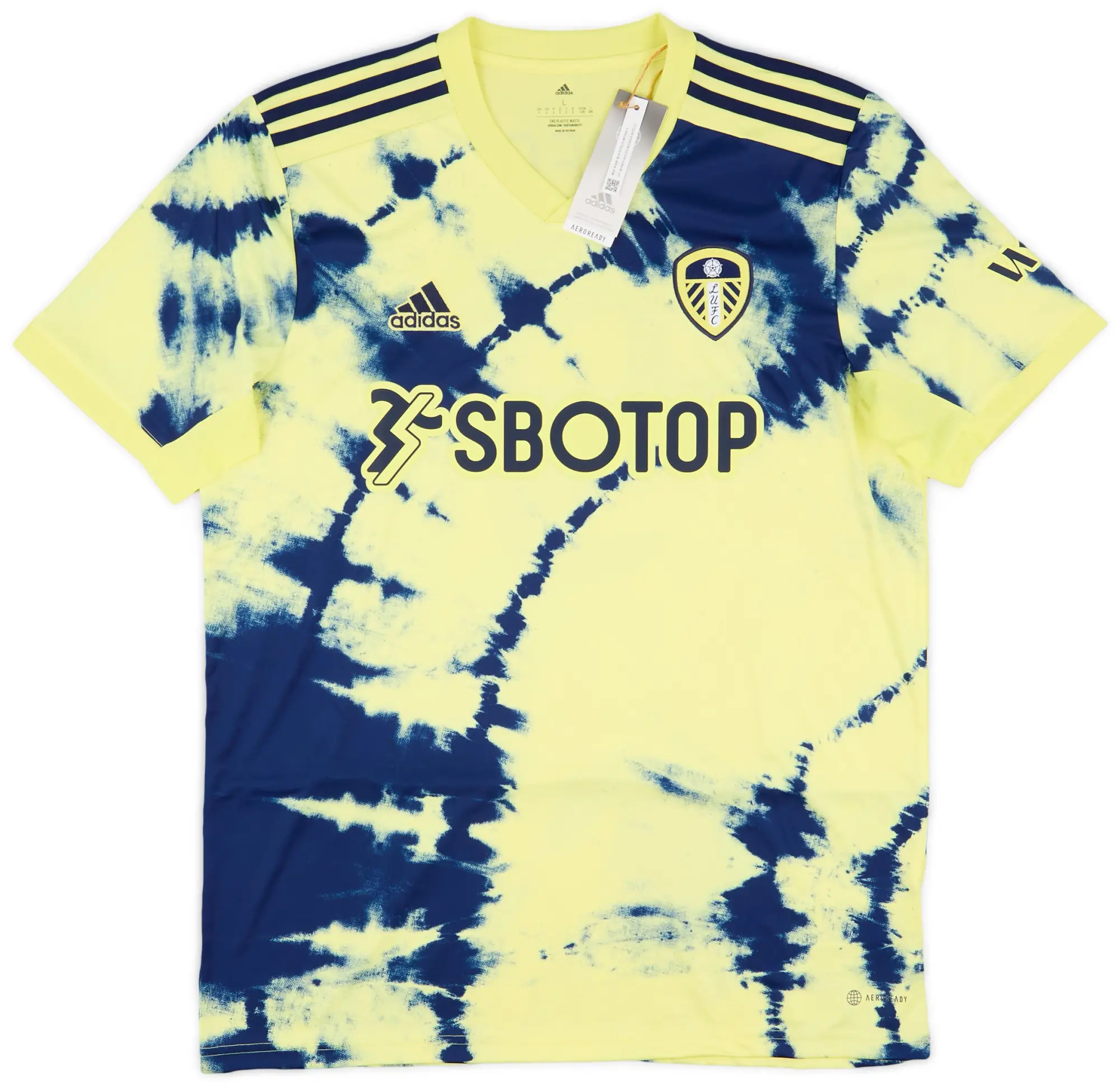 adidas Leeds United Mens SS Away Shirt 2022/23 | LEEA22329428used