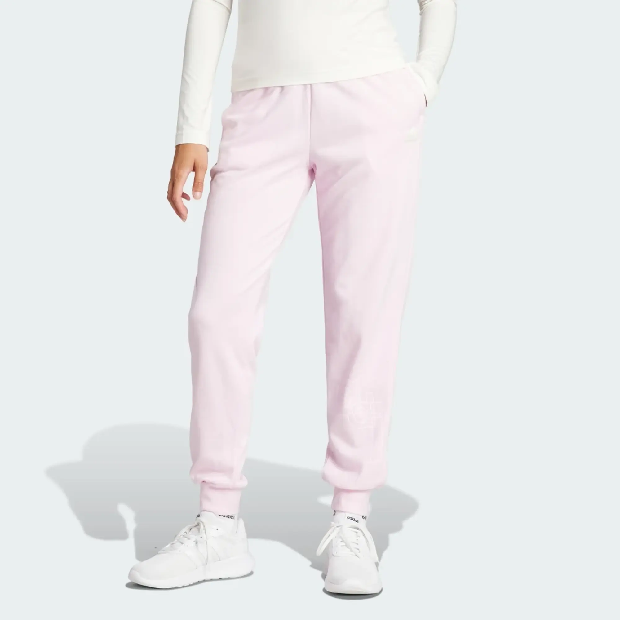 adidas French Terry Print Regular Joggers