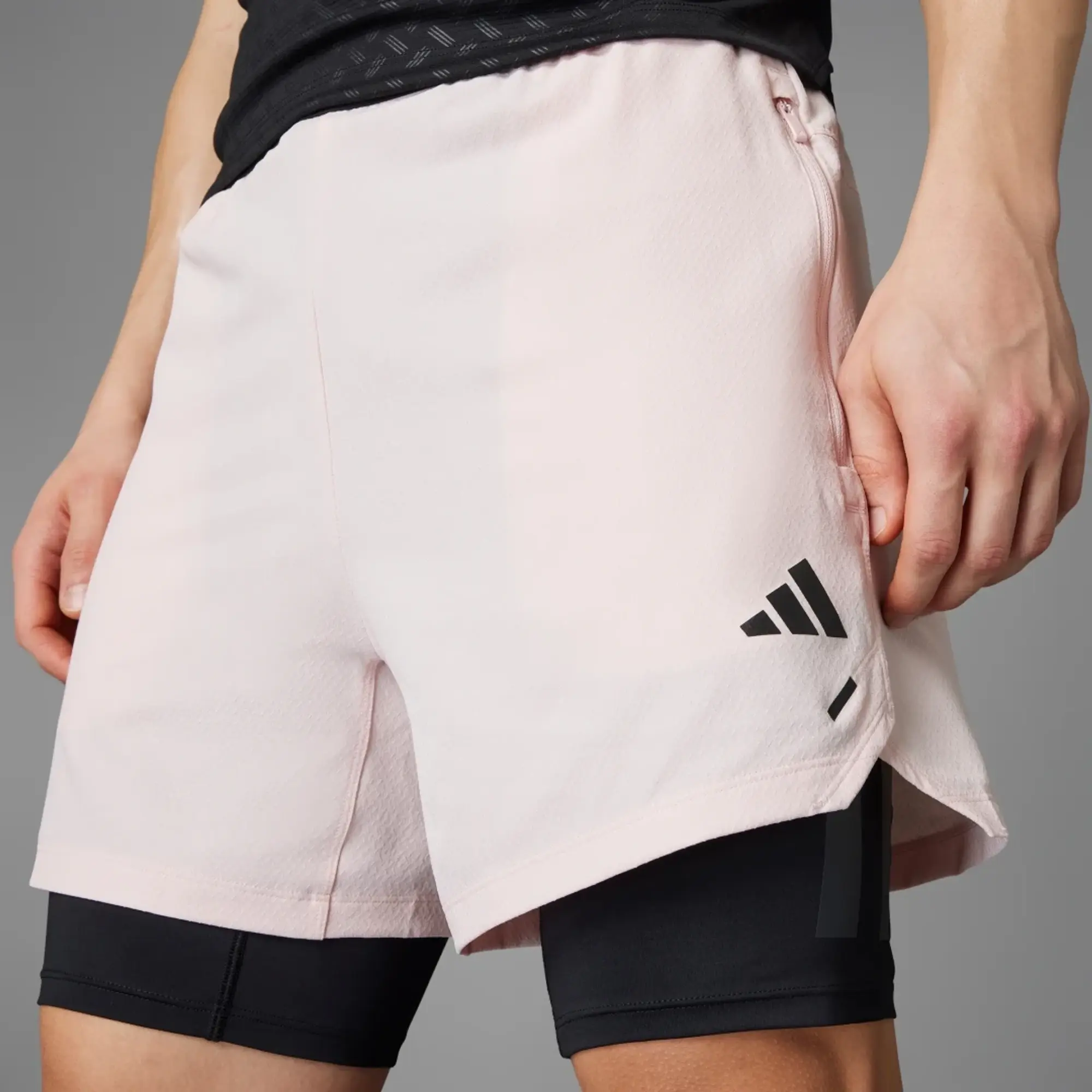 adidas Power Workout Two-in-One Shorts