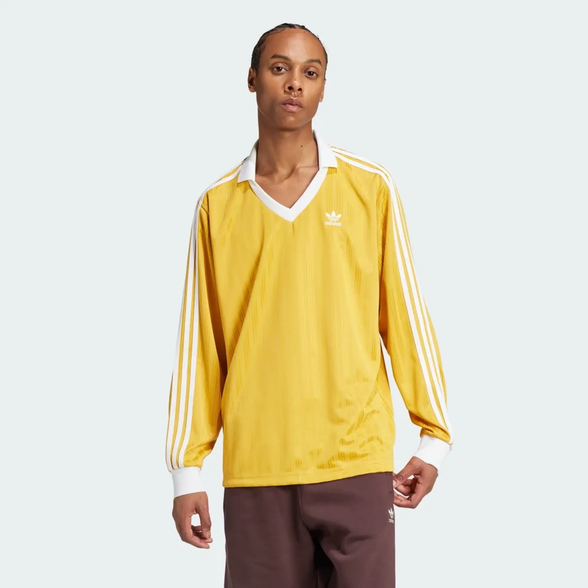 adidas Adicolor Piqué Football Long Sleeve Long-Sleeve Top