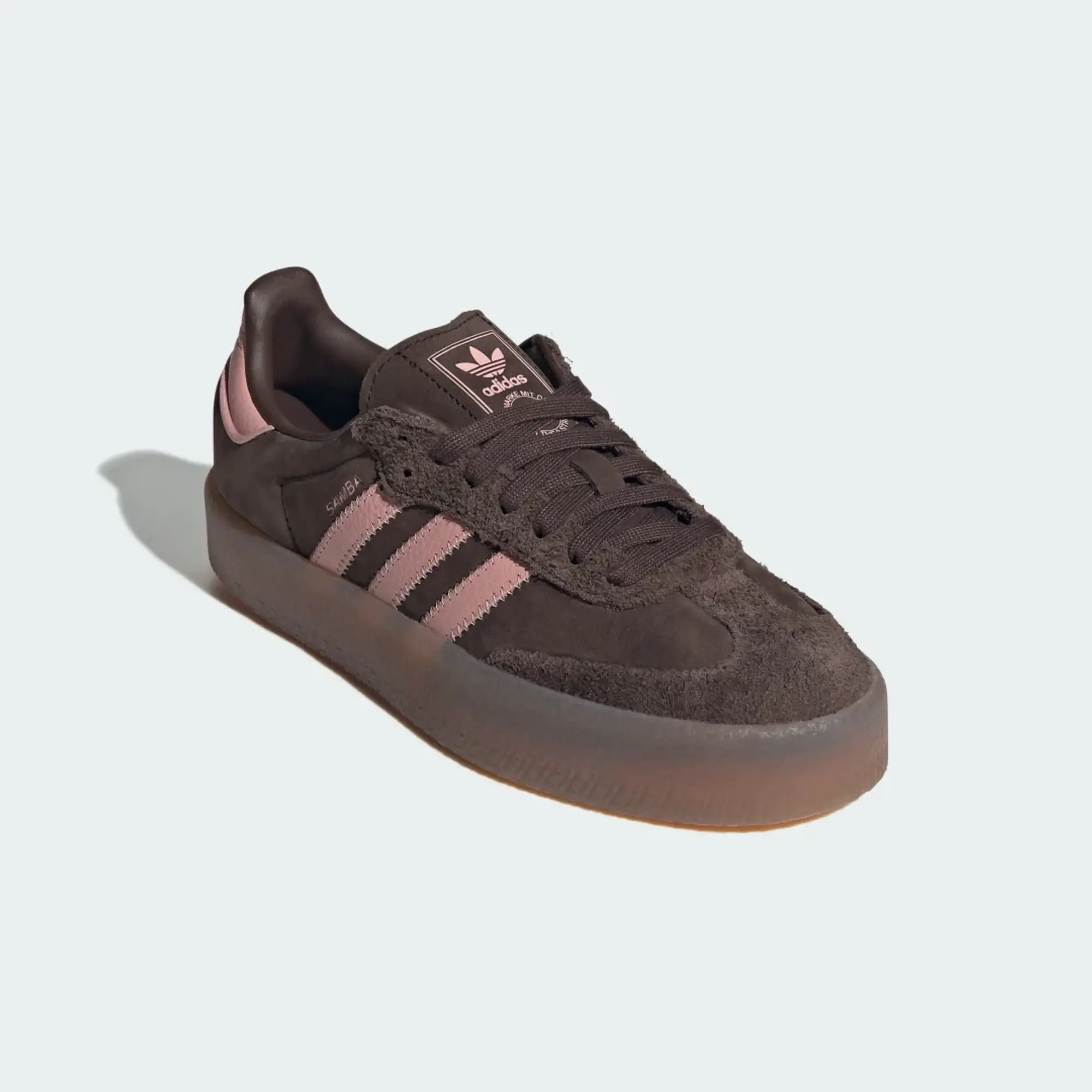 adidas Originals Sneakers Adidas Sambae W Dark Brown/ Wonder Mauve/ Gumm2 Eur 35 1/2