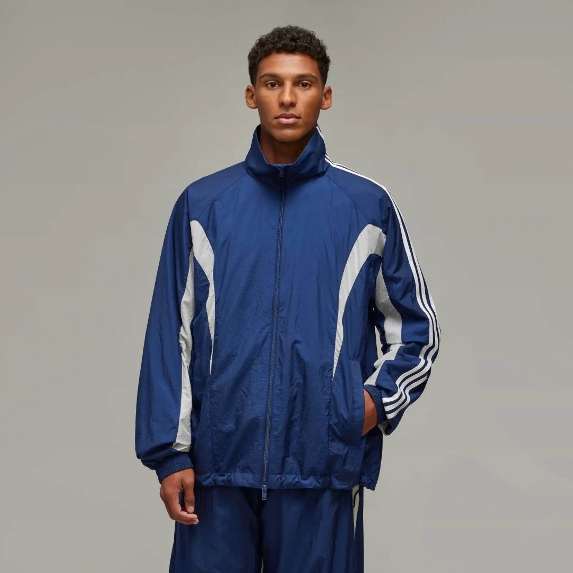 adidas Y-3 3-Stripes Nylon Shell Jacket