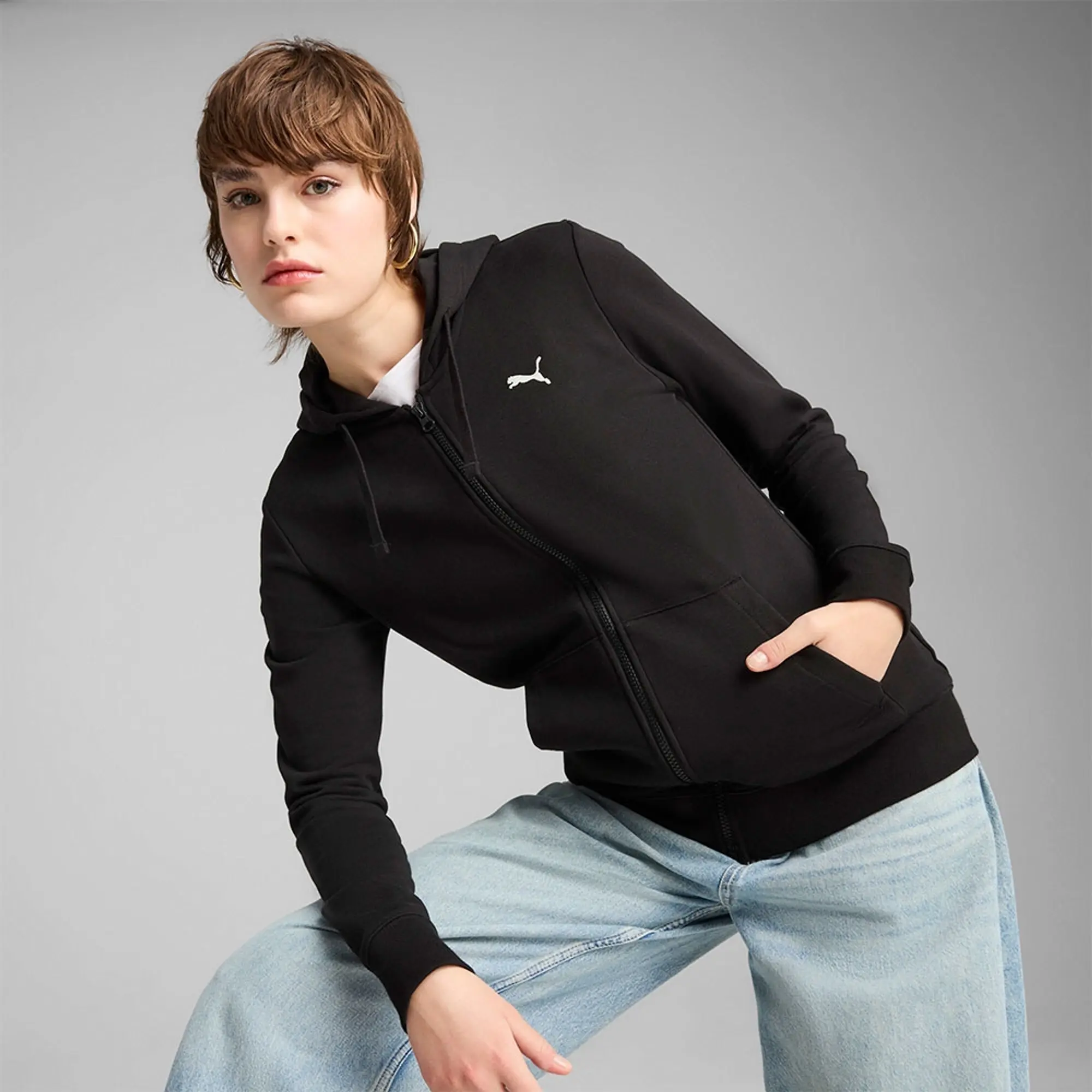 Puma Select Ess Full Zip Sweatshirt