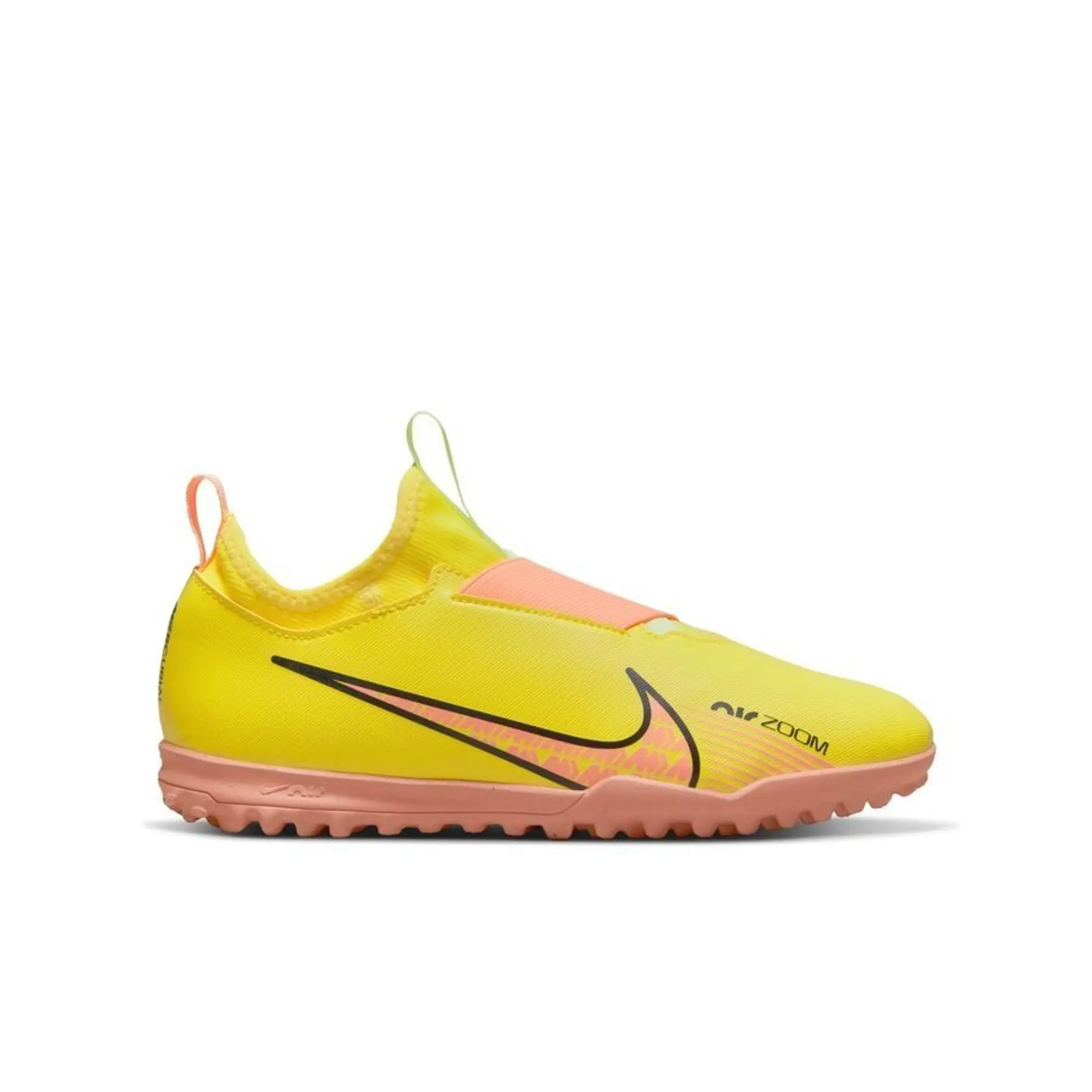 Nike Air Zoom Mercurial Vapor 15 Academy Tf Lucent - Yellow Strike/Sunset Glow Kids - ['Yellow']