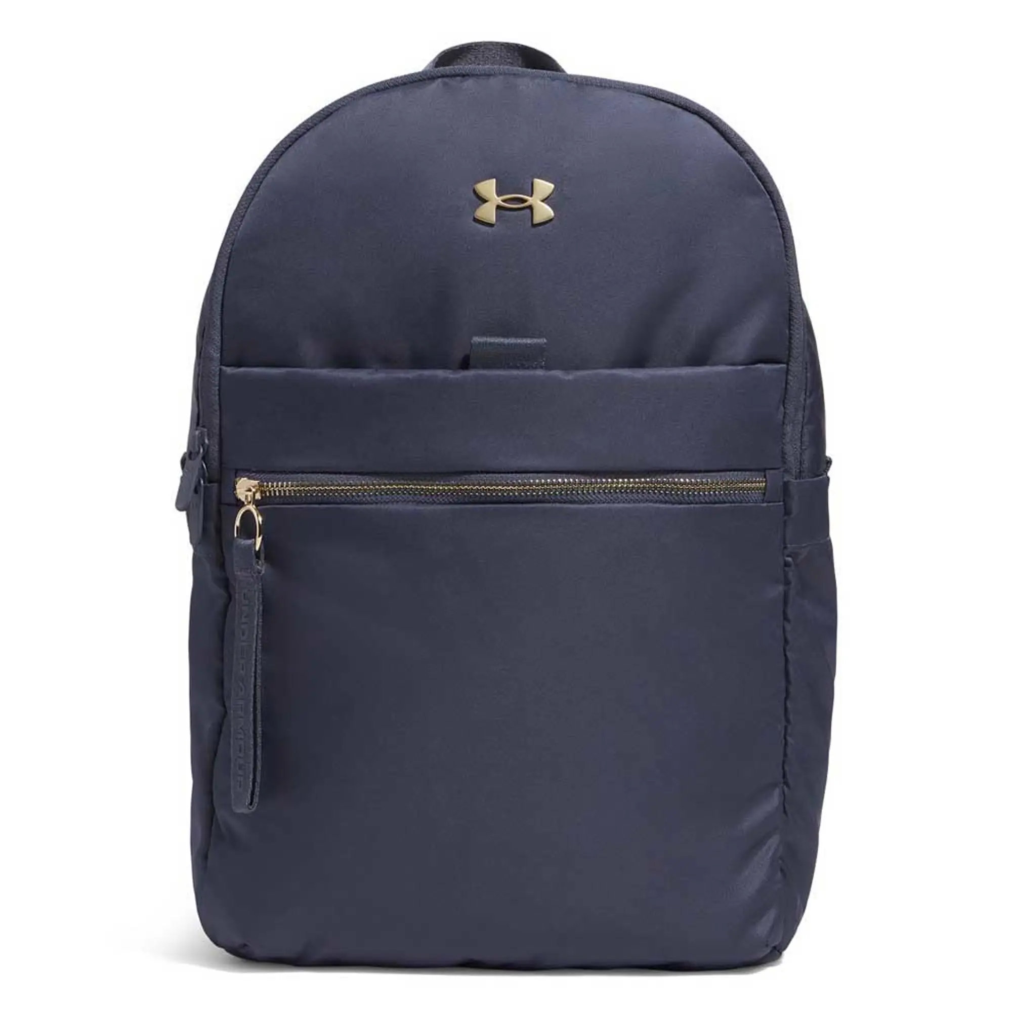 Under Armour  Studio Campus Backpack Downpour Gray / Metallic Gold OSFM
