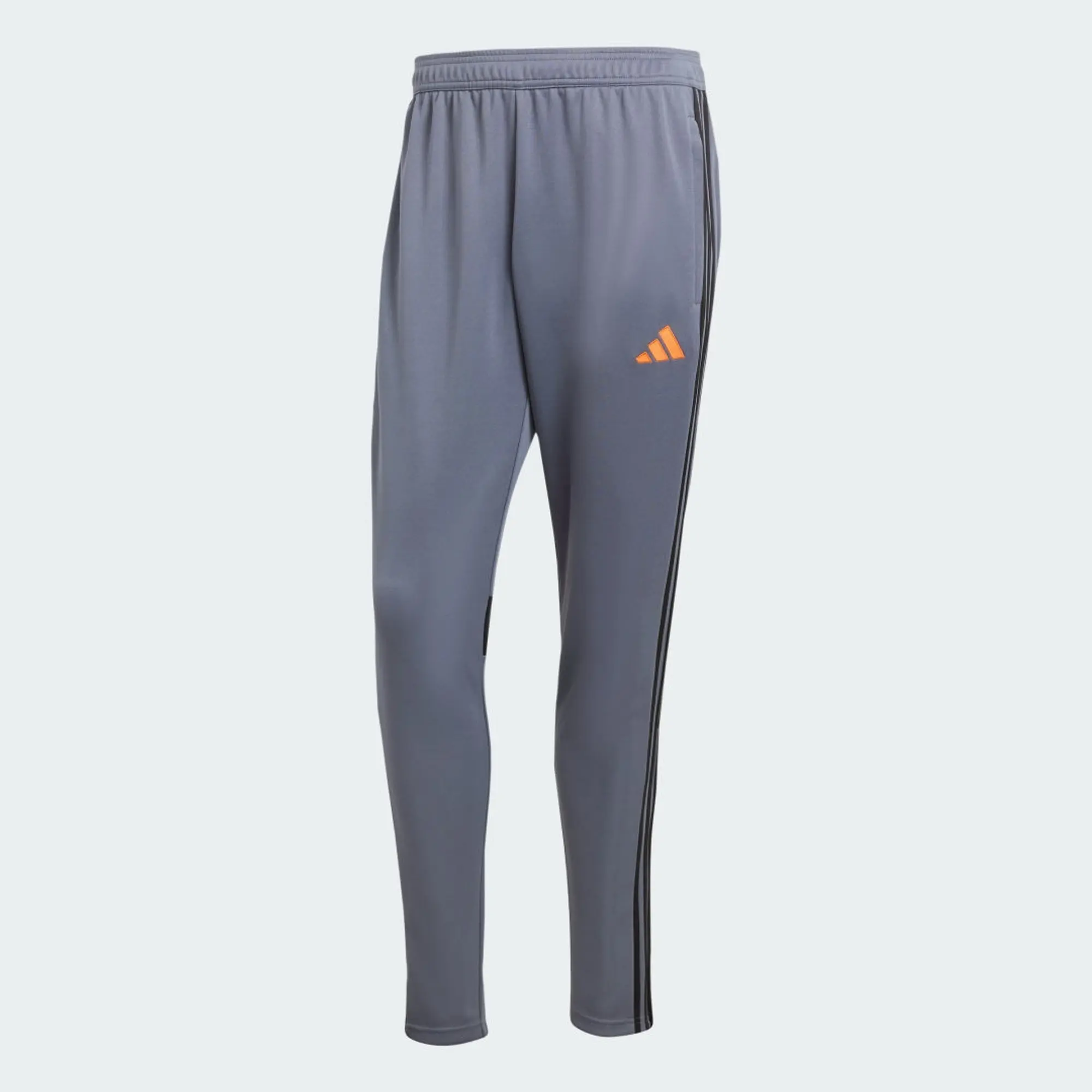 Adidas Football Tiro Essentials 3 Stripe Joggers In Navy
