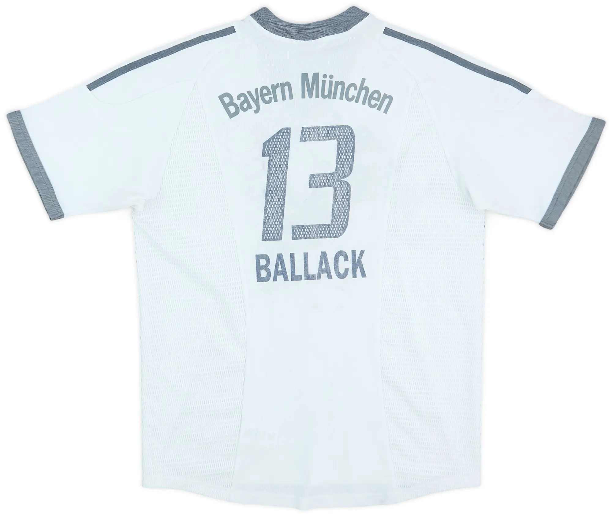 adidas 2002-03 Bayern Munich Away Shirt Ballack #13 - 5/10 - (XL.Boys)